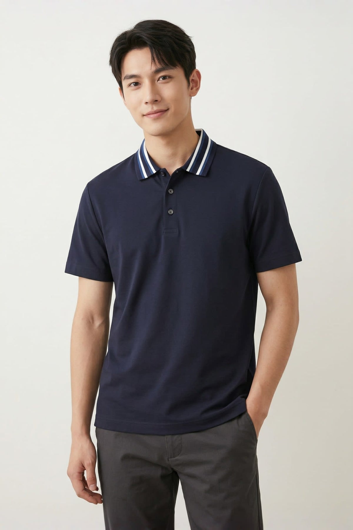 G2000 - Polos - Cool Touch Cotton Interlock Relax Fit Polo Tee - Relaxed - Blue Nights