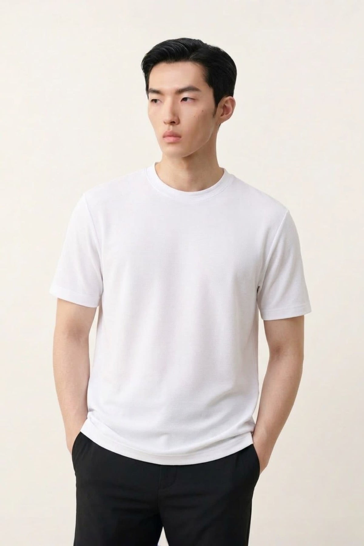 G2000 T-Shirts Cool Touch Mercerized Cotton Ottoman Relax Fit Tee Brilliant White Relaxed