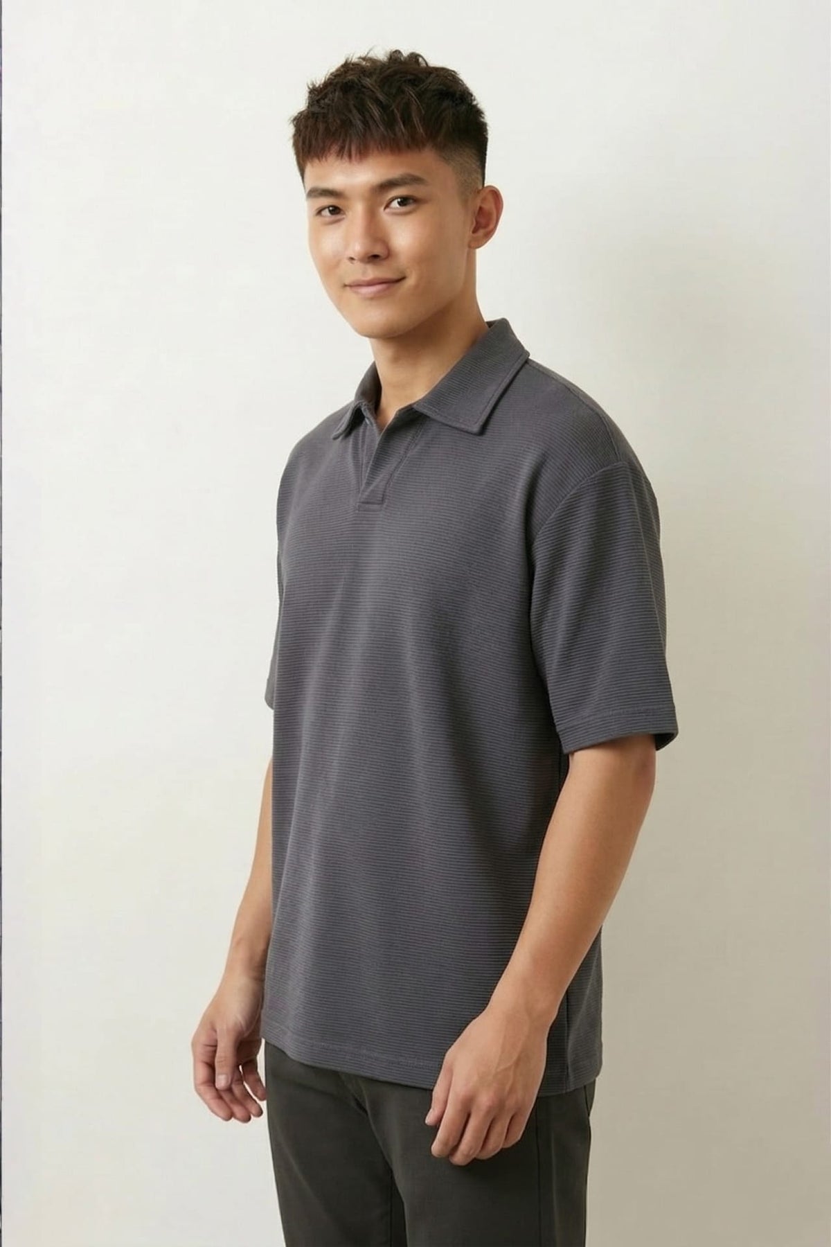 G2000 - Polos - Cotton Blend Ottoman Oversize Polo Tee