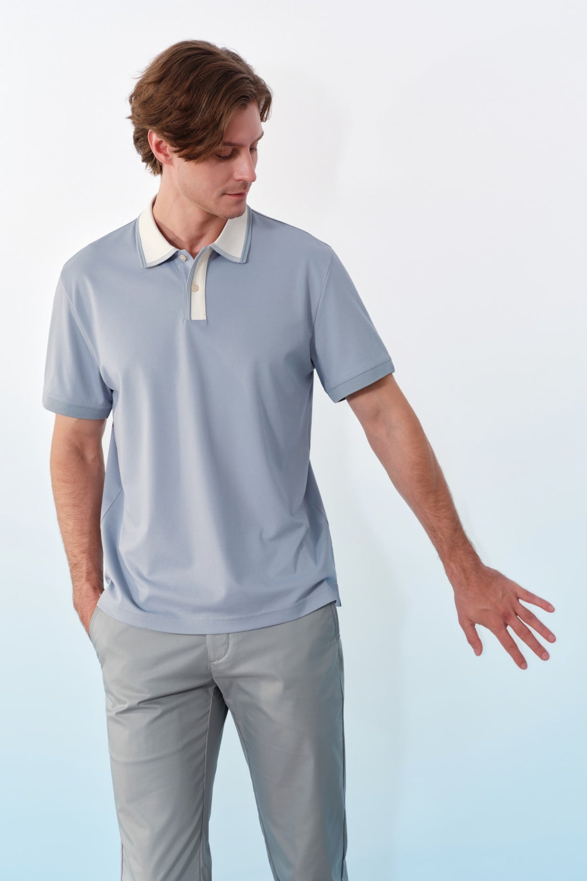 G2000 - Polos - Mercerized Cotton Blend Pique Relax Fit Polo Tee