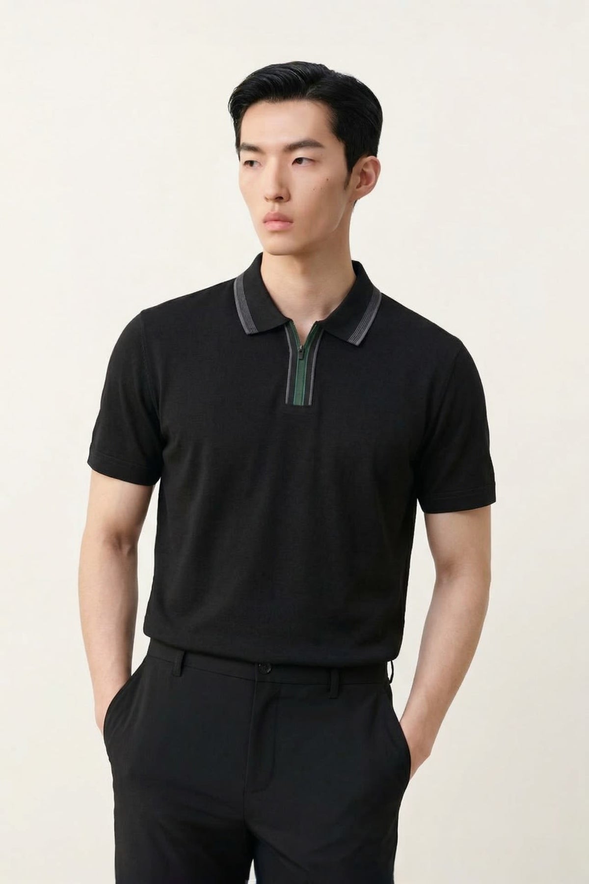 G2000 - Polos - Mercerized Cotton Blend Pique Comfort Fit Polo Tee - Comfort - Anthracite