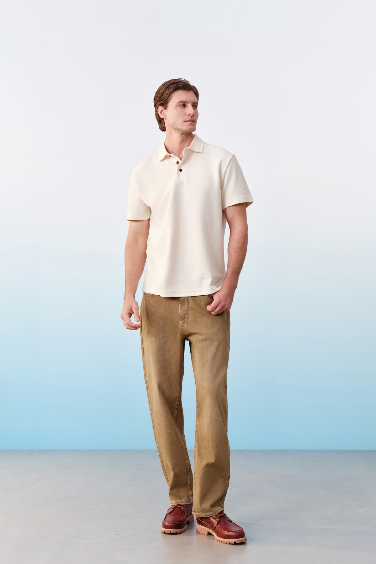 G2000 - Polos - Moisture Wicking Cotton Blend Double Knit Relax Fit Polo Tee