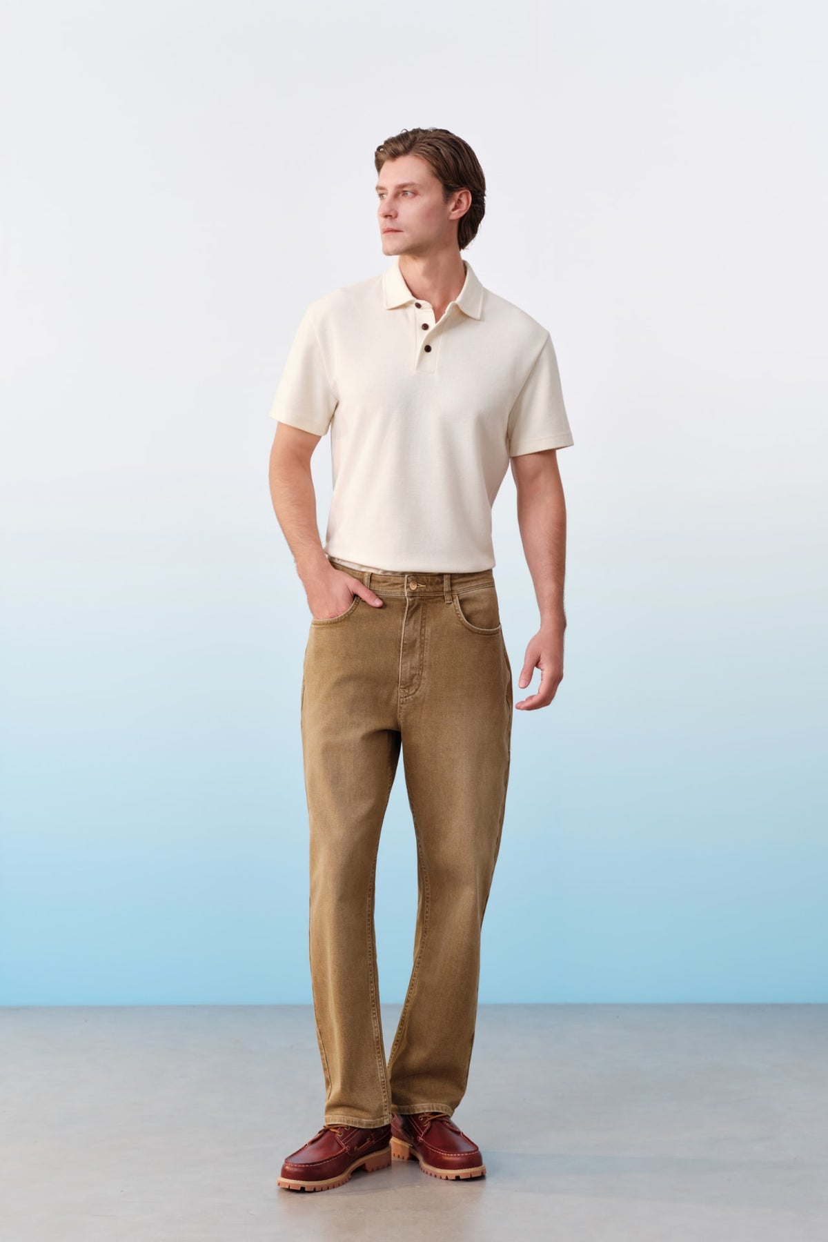 G2000 - Polos - Moisture Wicking Cotton Blend Double Knit Relax Fit Polo Tee