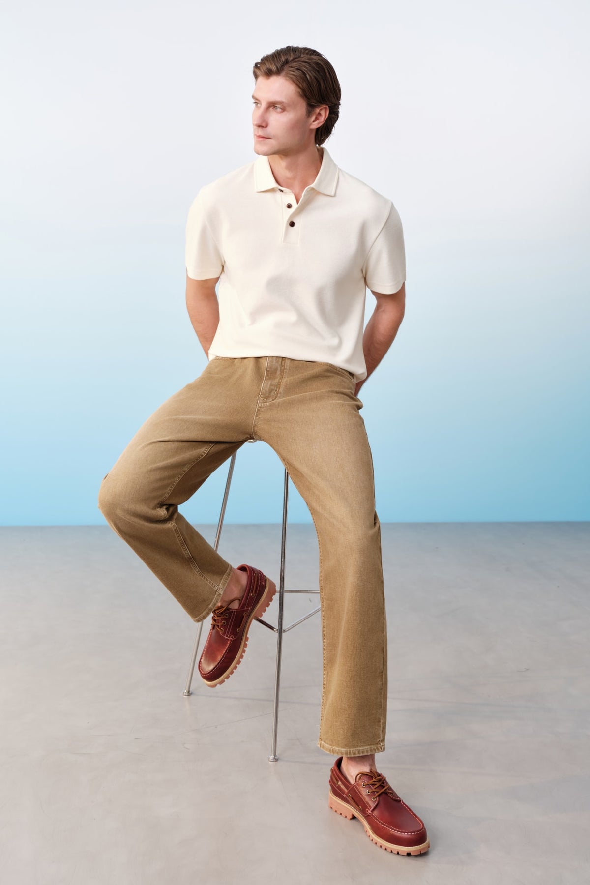 G2000 - Polos - Moisture Wicking Cotton Blend Double Knit Relax Fit Polo Tee