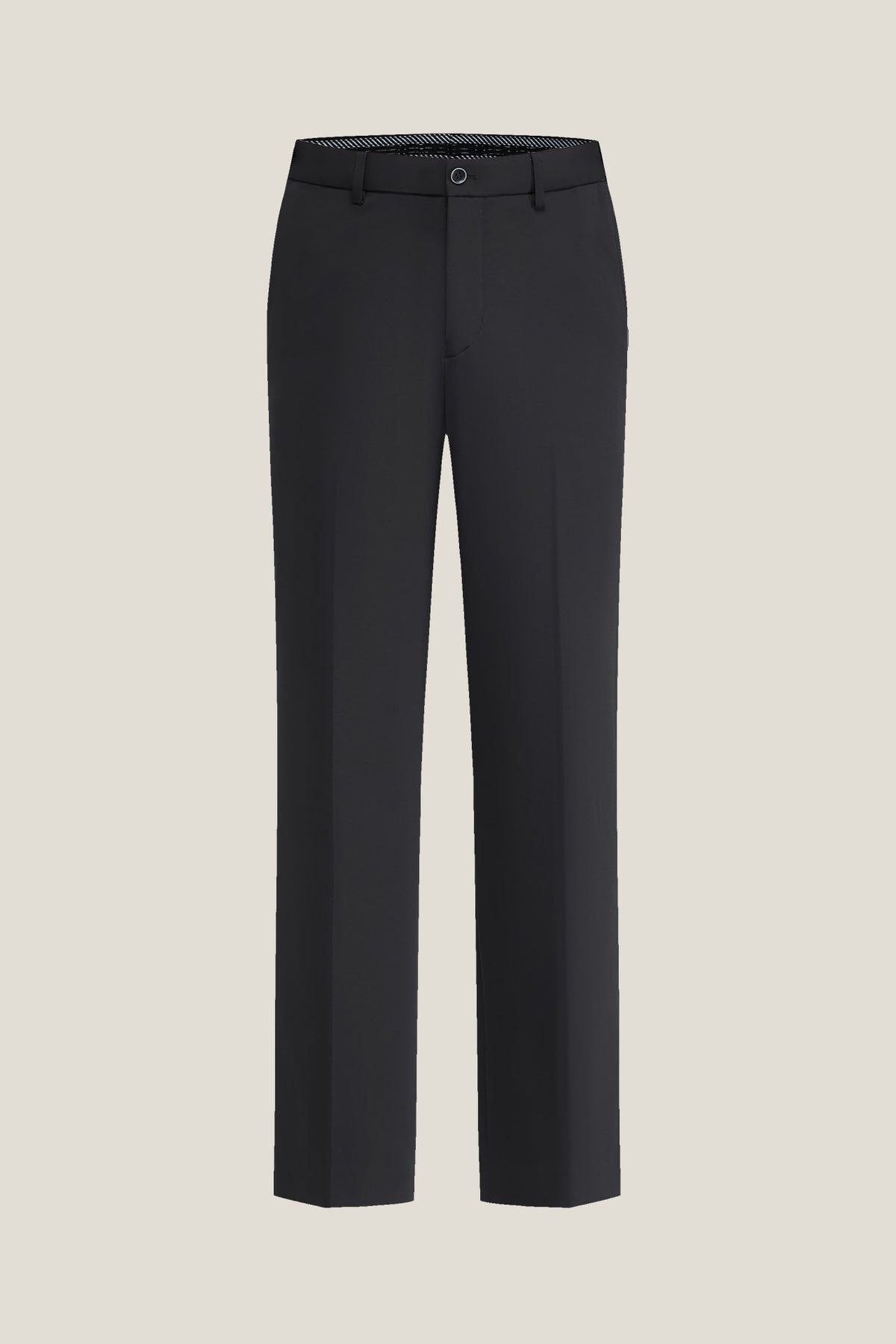 Multi-Way Stretch Silk Blend Regular Fit Suit Pants