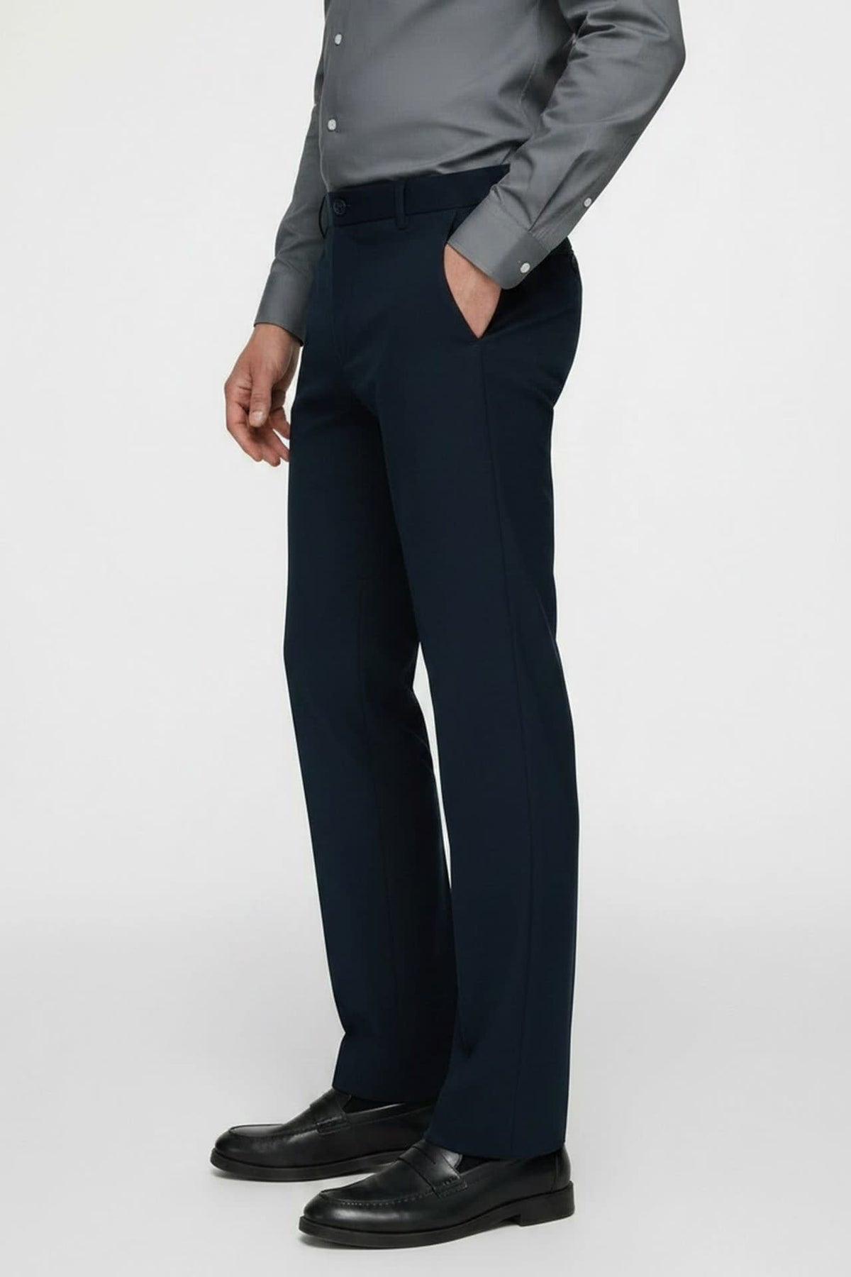 G2000 Pants Quick Dry Wicking Poly Blend Twill Slim Fit Suit Pants