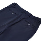 Quick Dry Wicking Poly Blend Twill Slim Fit Suit Pants