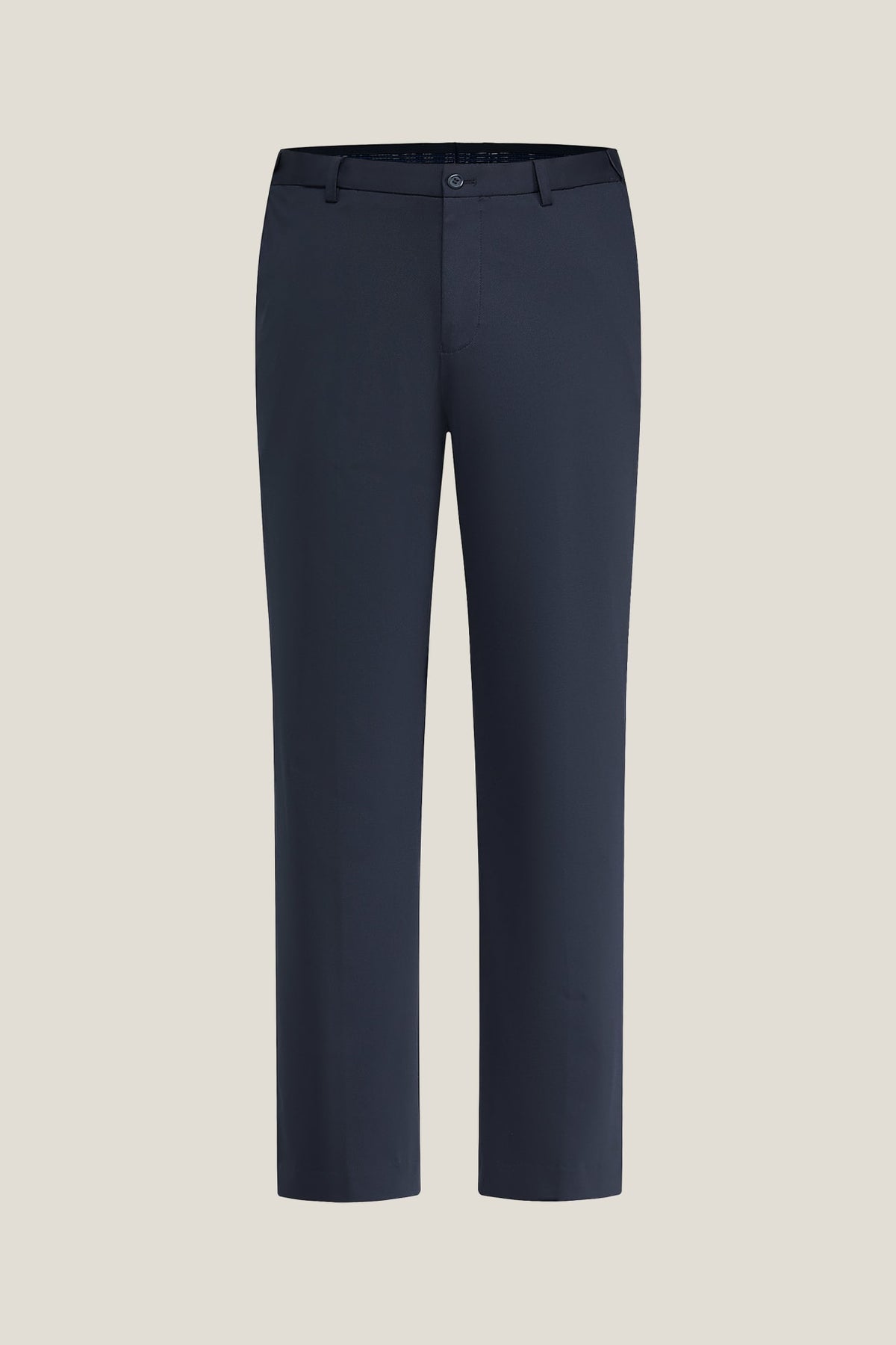 G2000 Pants Cool Touch Nylon Stretch Knit Print Smart Fit Suit Pants With Elastic Waistband Blue Nights Elastic Smart