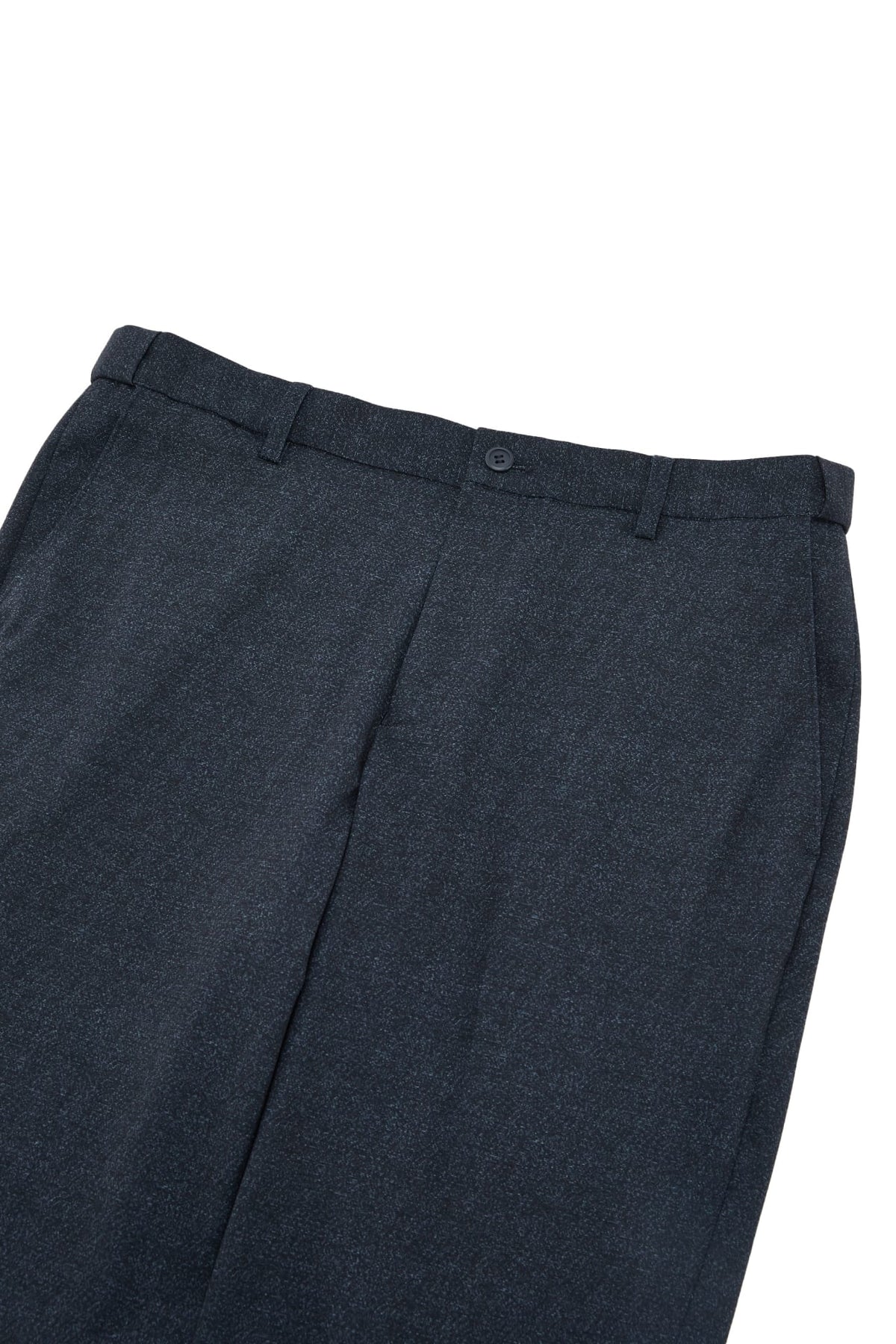 G2000 - Pants - Anti-Bacterial Poly Blend Strecth Knit Print Smart Fit Suit Pants With Elastic Waistband