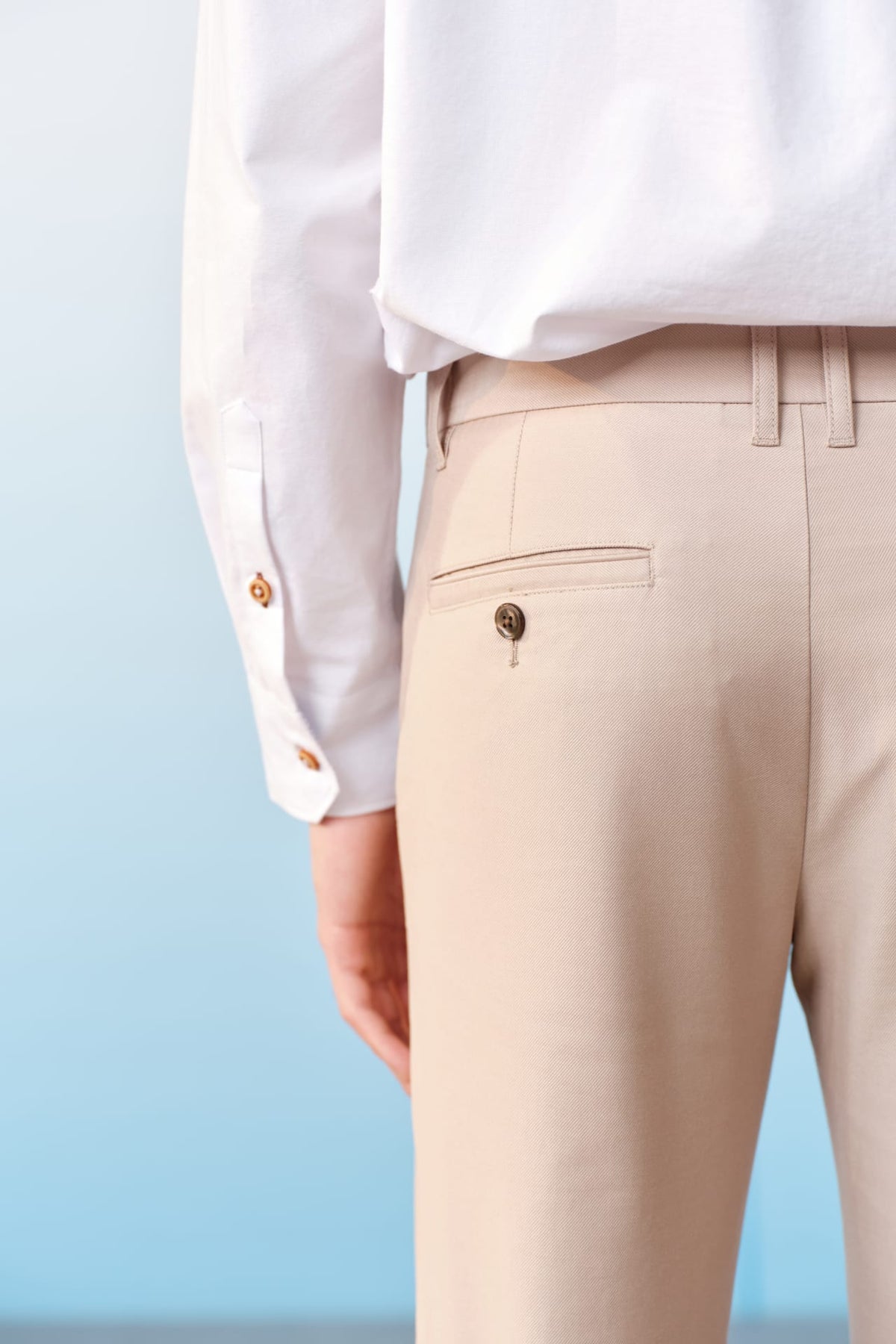 G2000 Pants Cotton Blend Stretch Twill Slim Tapered Fit Casual Pants