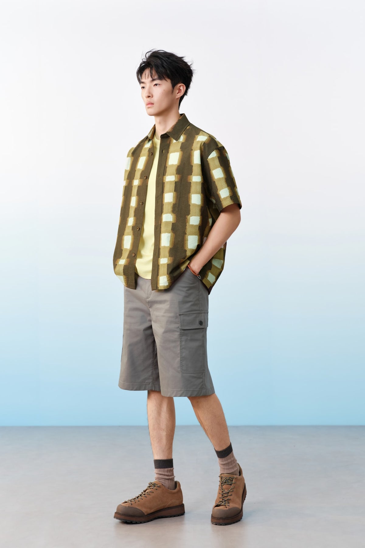 G2000 Shorts Cool Touch Cotton Blend Stretch Wide Straight Fit Shorts