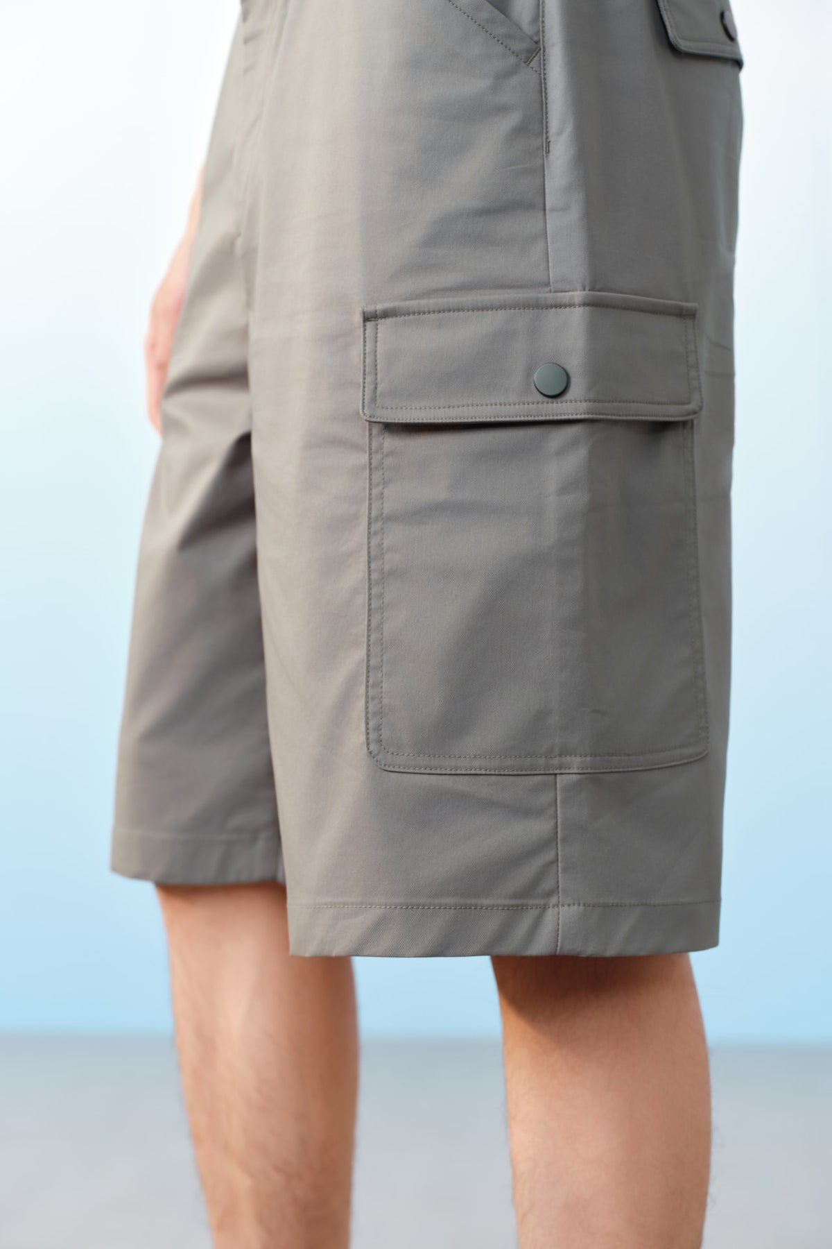 G2000 - Shorts - Cool Touch Cotton Blend Stretch Wide Straight Fit Shorts