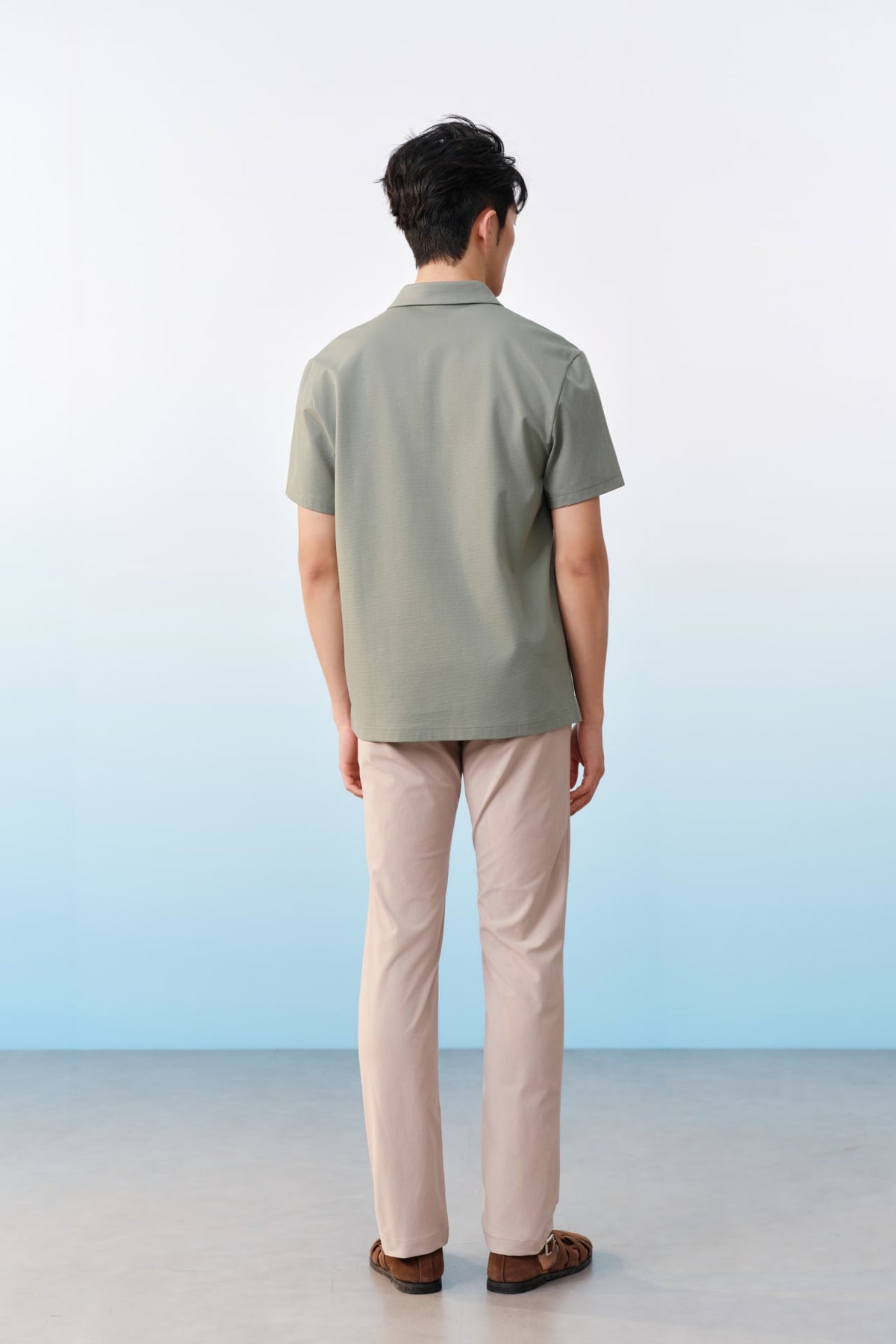 G2000 - Pants - Multi-Way Stretch Poly Knit Ottoman Slim Tapered Fit Casual Pants