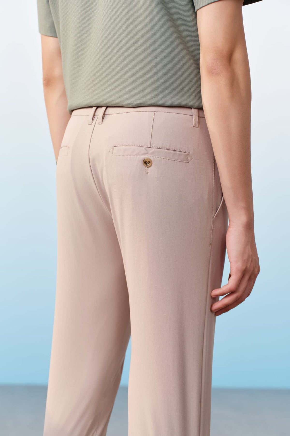 G2000 - Pants - Multi-Way Stretch Poly Knit Ottoman Slim Tapered Fit Casual Pants