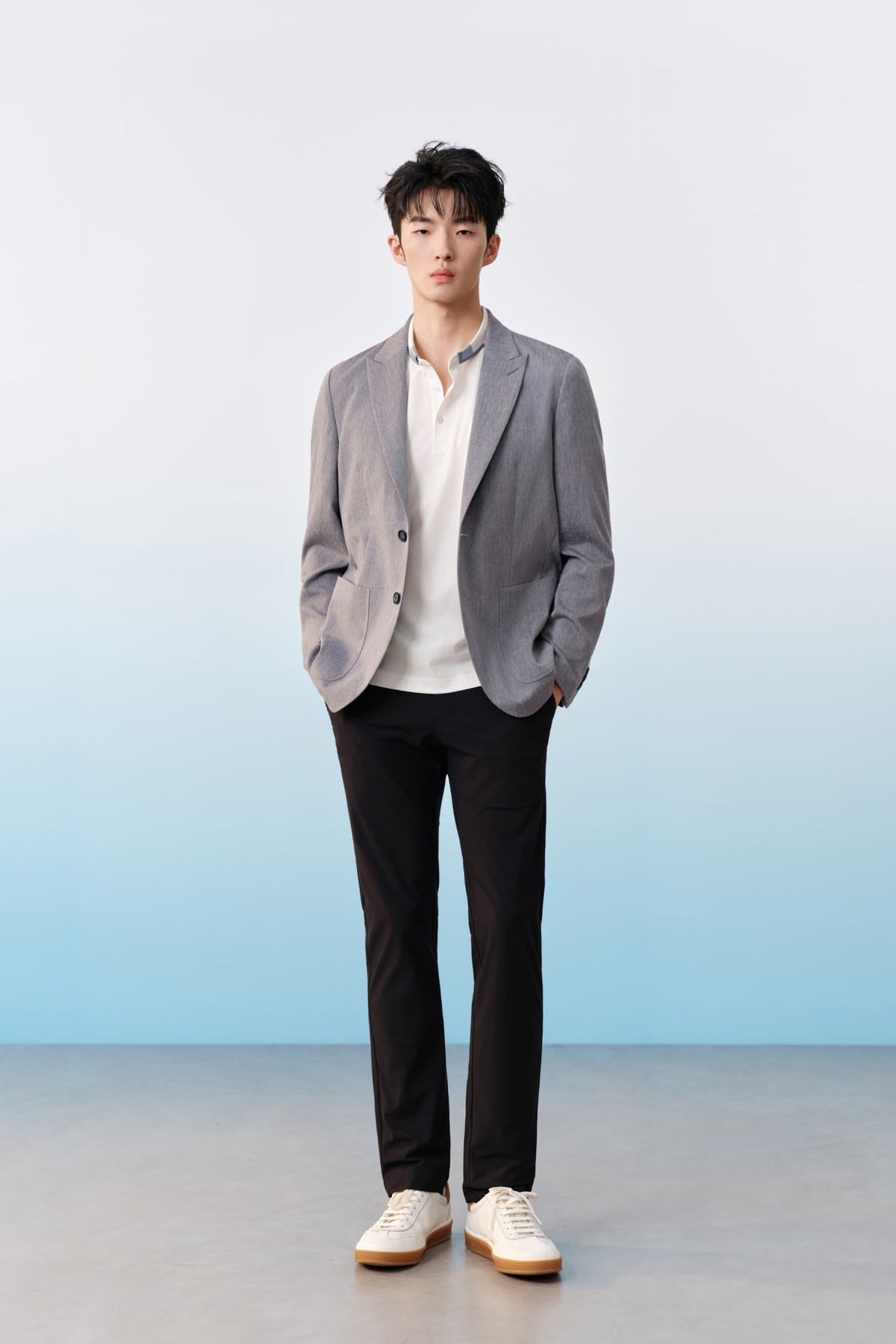 G2000 - Pants - Multi-Way Stretch Poly Knit Ottoman Slim Tapered Fit Casual Pants