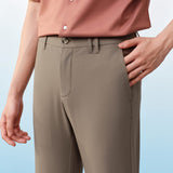 Multi-Way Stretch Lyocell Blend Twill Smart Fit Casual Pants