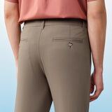 Multi-Way Stretch Lyocell Blend Twill Smart Fit Casual Pants