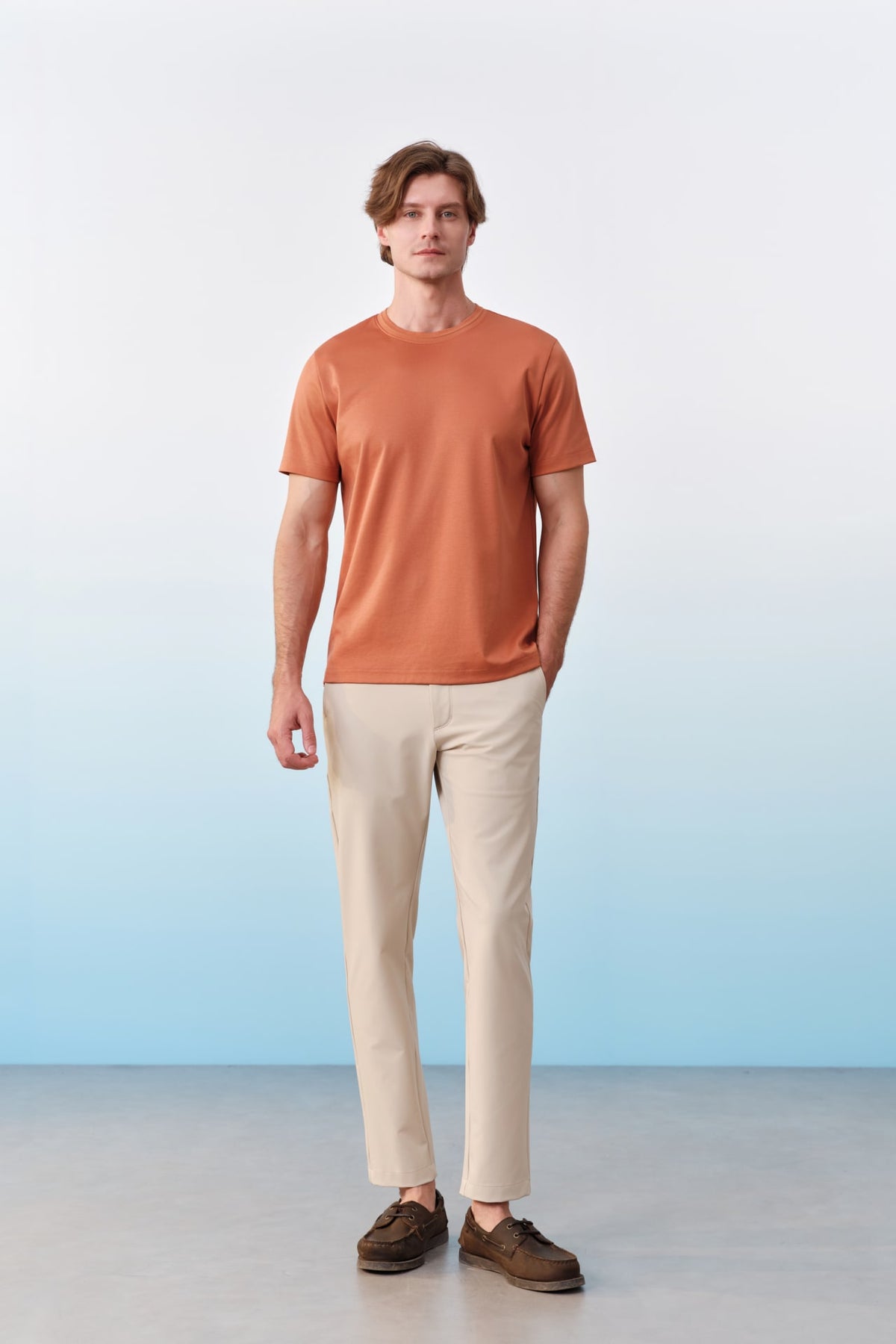G2000 - Pants - Multi-Way Stretch Nylon Twill Extra Slim Fit Casual Pants