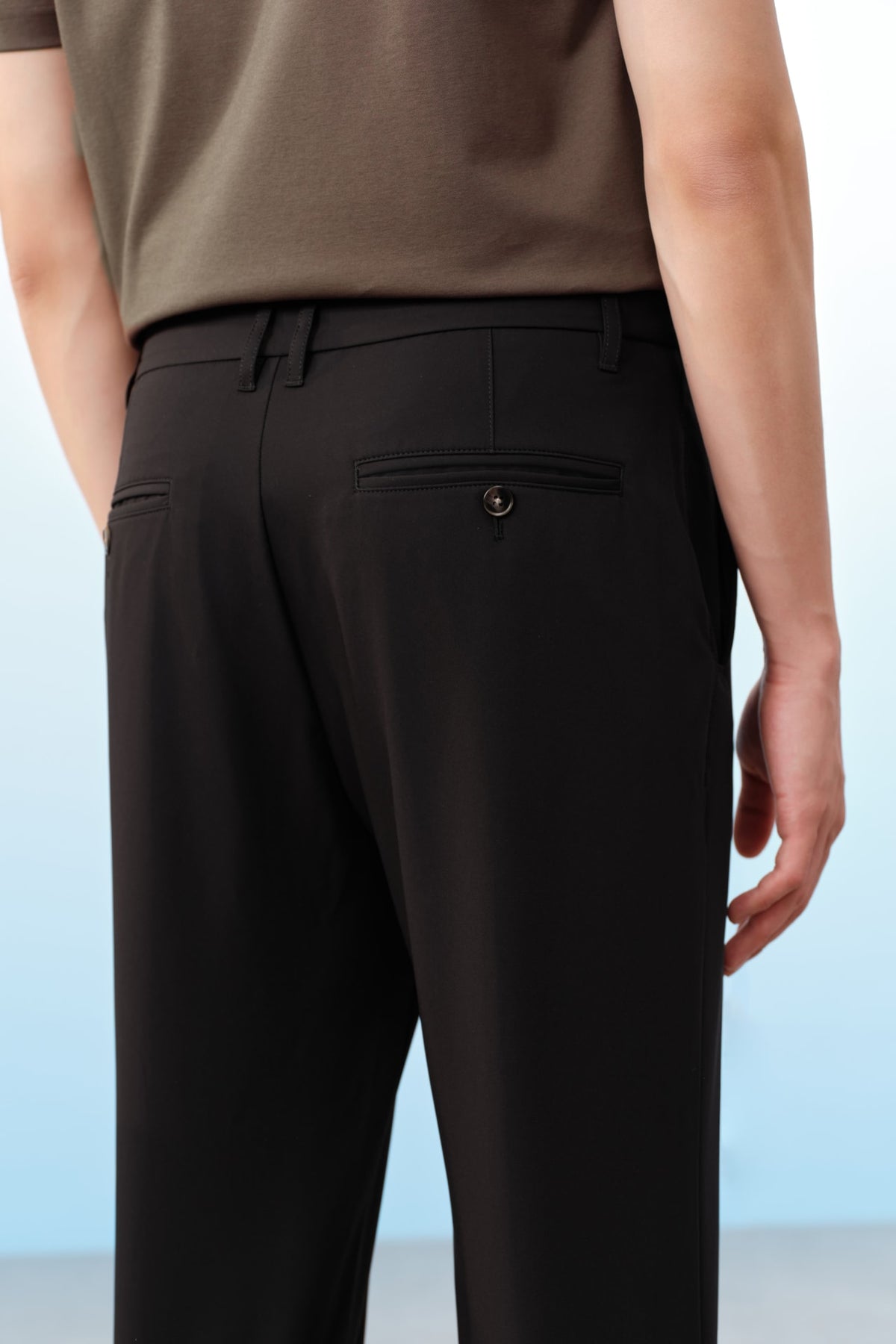 G2000 - Pants - Multi-Way Stretch Nylon Twill Extra Slim Fit Casual Pants
