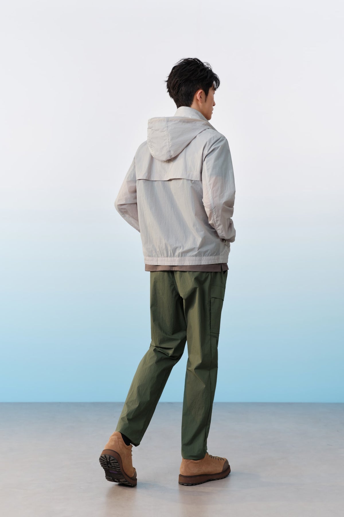 G2000 Pants Lightweight Multi-Way Stretch Nylon Smart Tapered Fit Casual Pants
