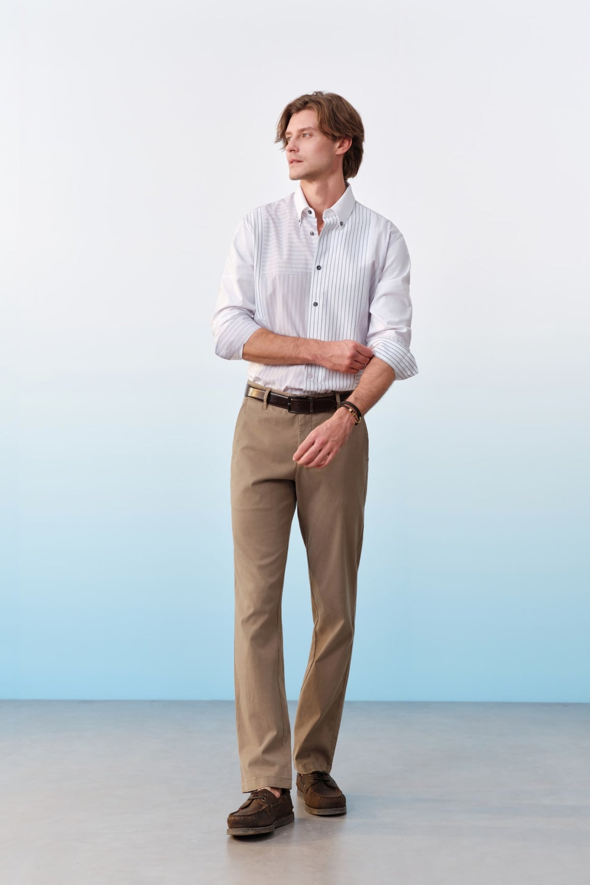 G2000 - Pants - Lyocell Blend Stretch Twill Regular Fit Casual Pants