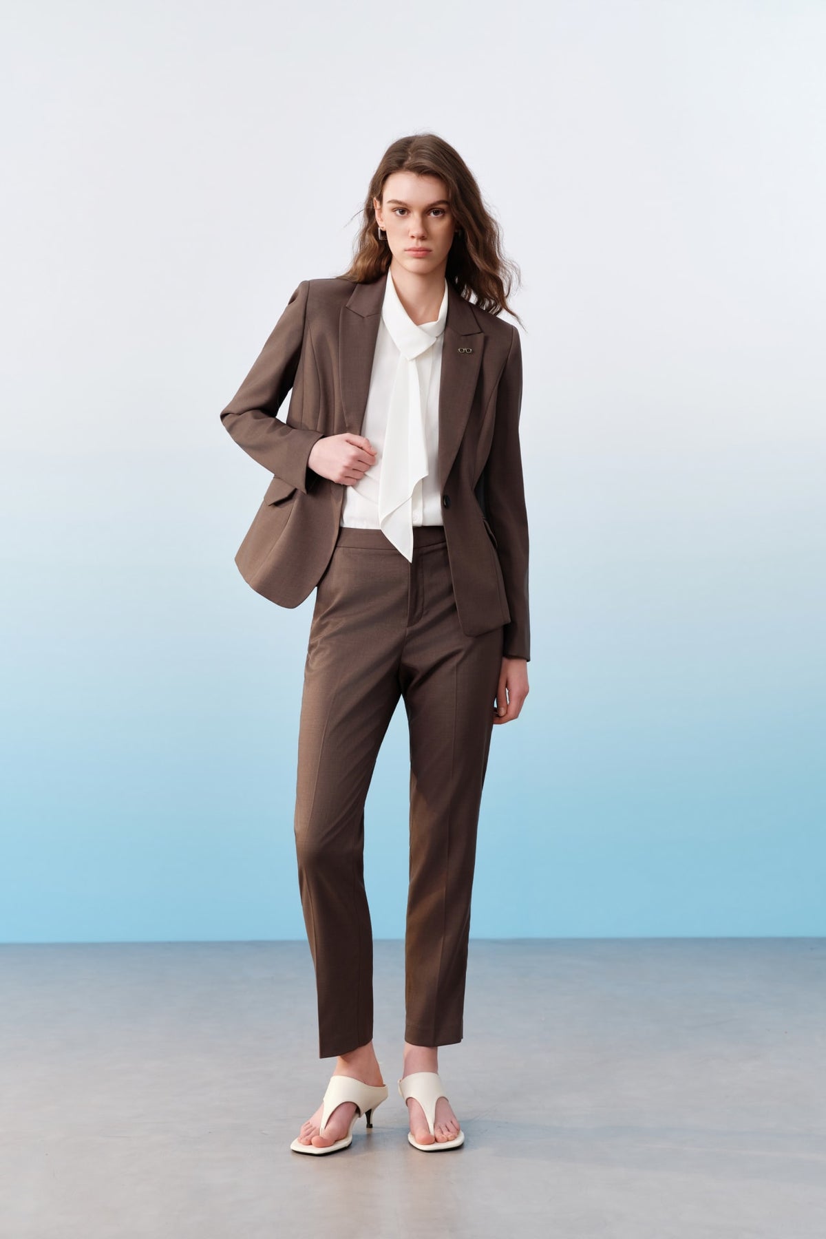 G2000 Suits Three-Proof Finish Twill Slim Fit Suit Blazer