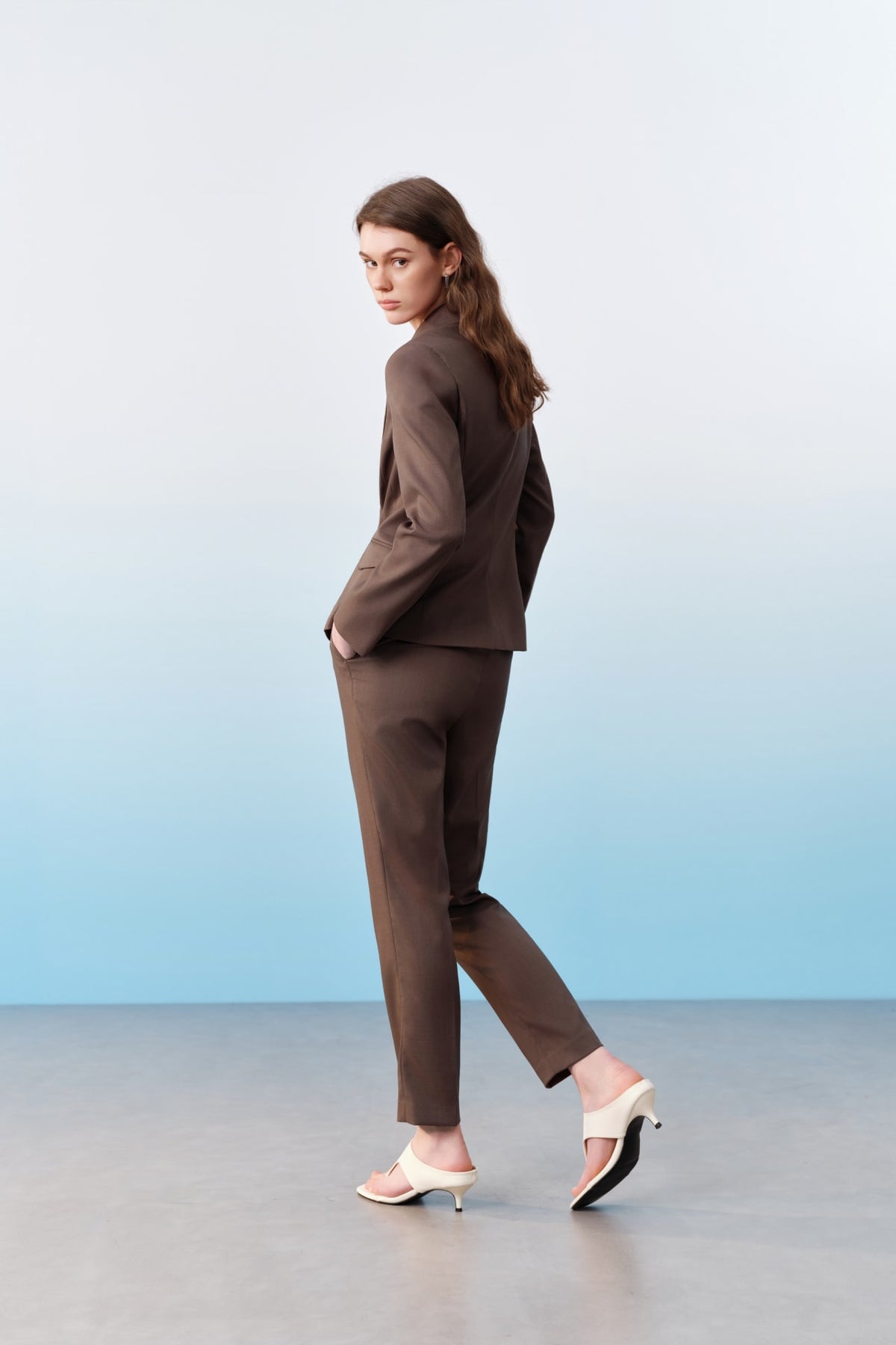 G2000 Suits Three-Proof Finish Twill Slim Fit Suit Blazer