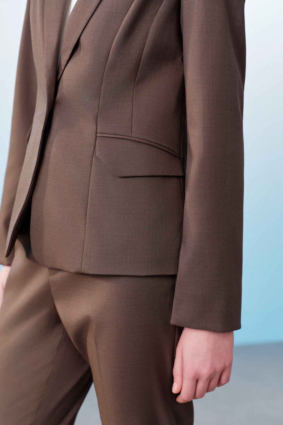 G2000 Suits Three-Proof Finish Twill Slim Fit Suit Blazer