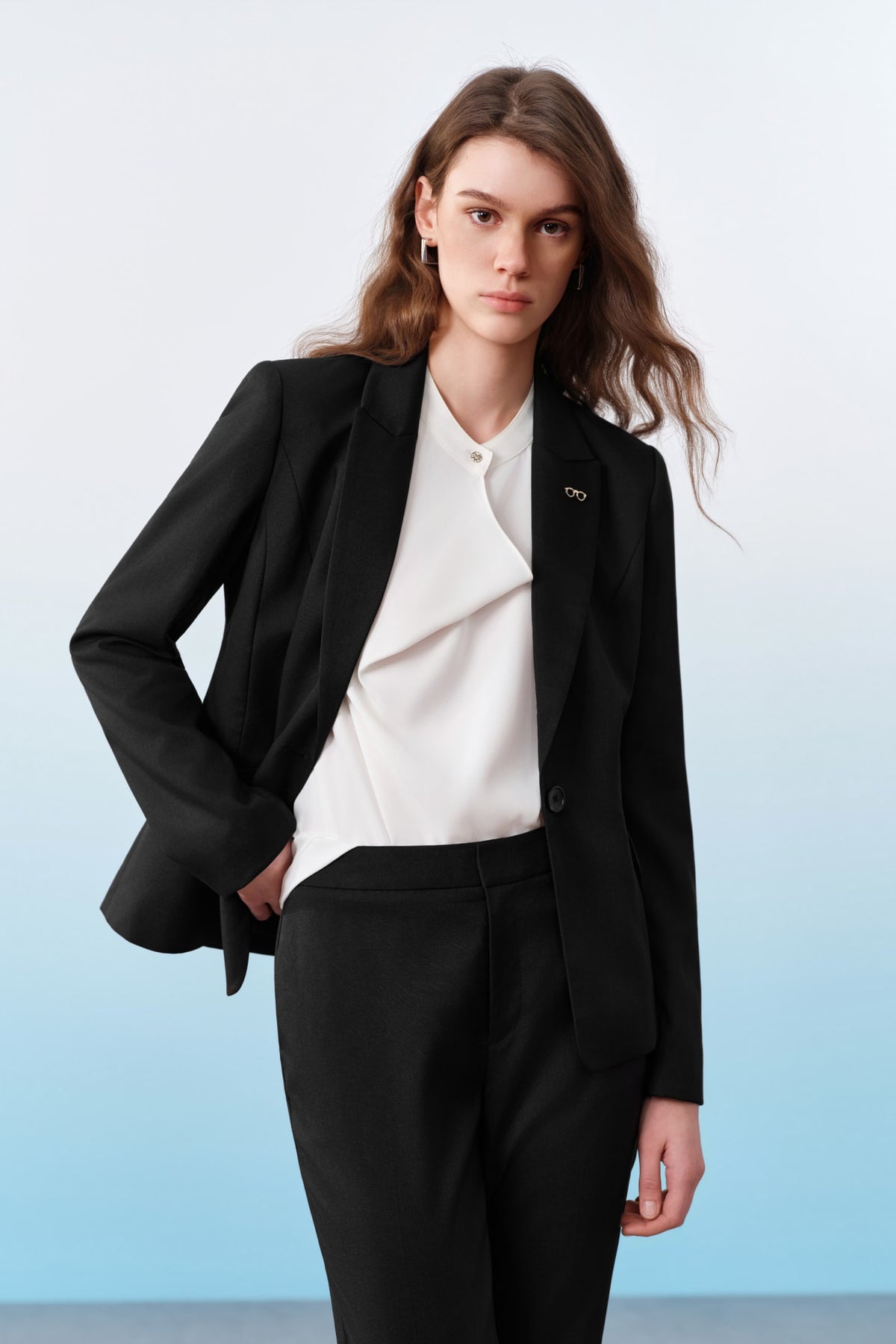 G2000 Suits Three-Proof Finish Twill Slim Fit Suit Blazer
