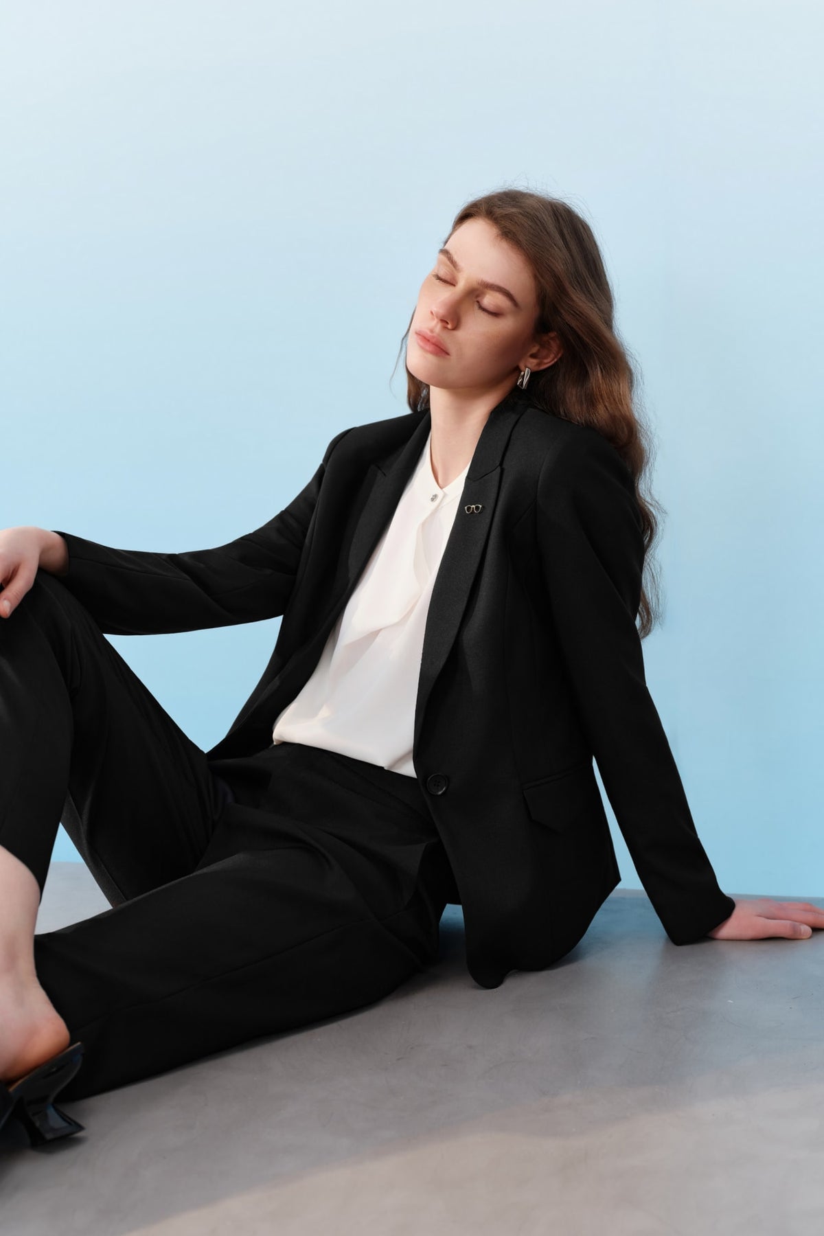 G2000 Suits Three-Proof Finish Twill Slim Fit Suit Blazer