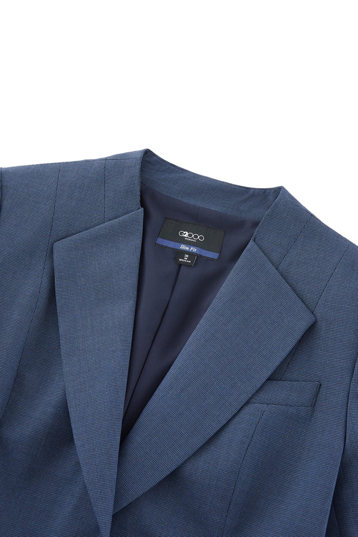 G2000 - Suits - Cool Touch Houndstooth Slim Fit Suit Blazer