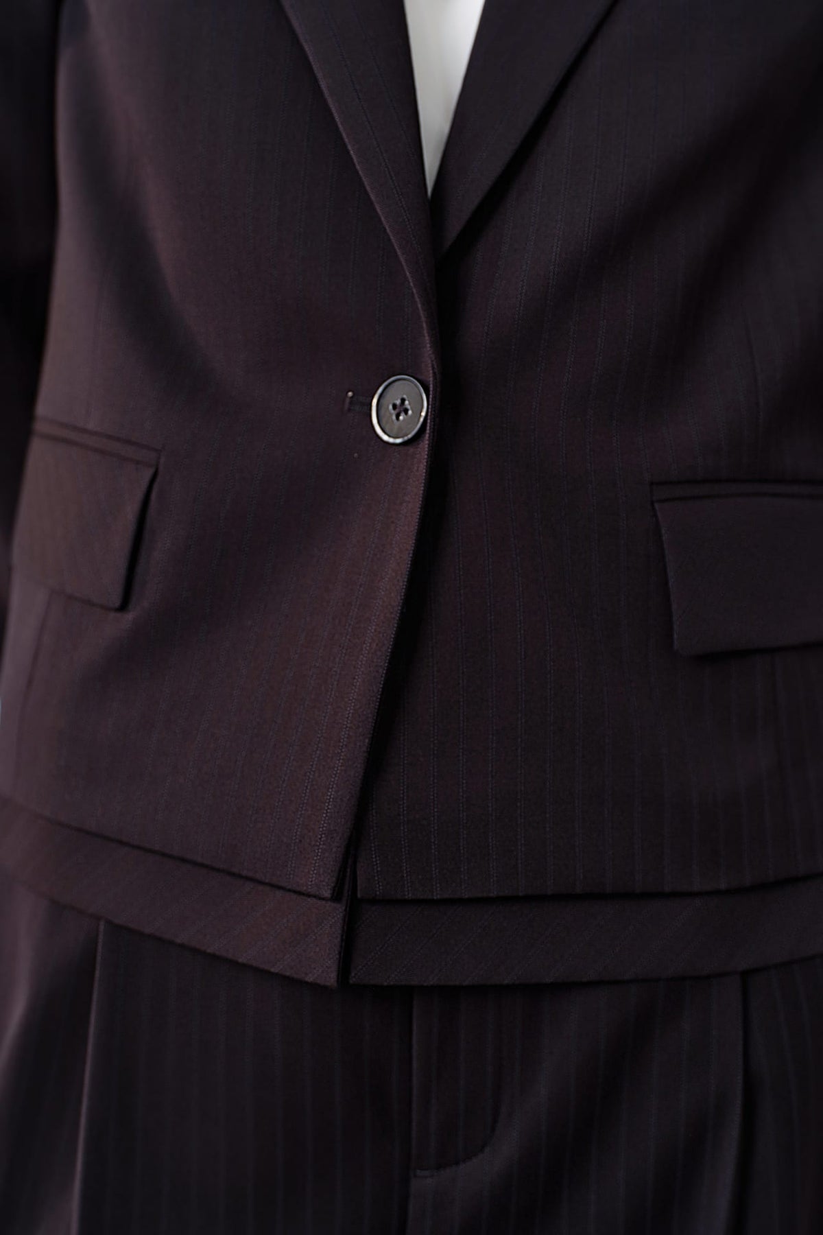 G2000 - Suits - Cool Touch Stripe Relax Fit Suit Blazer