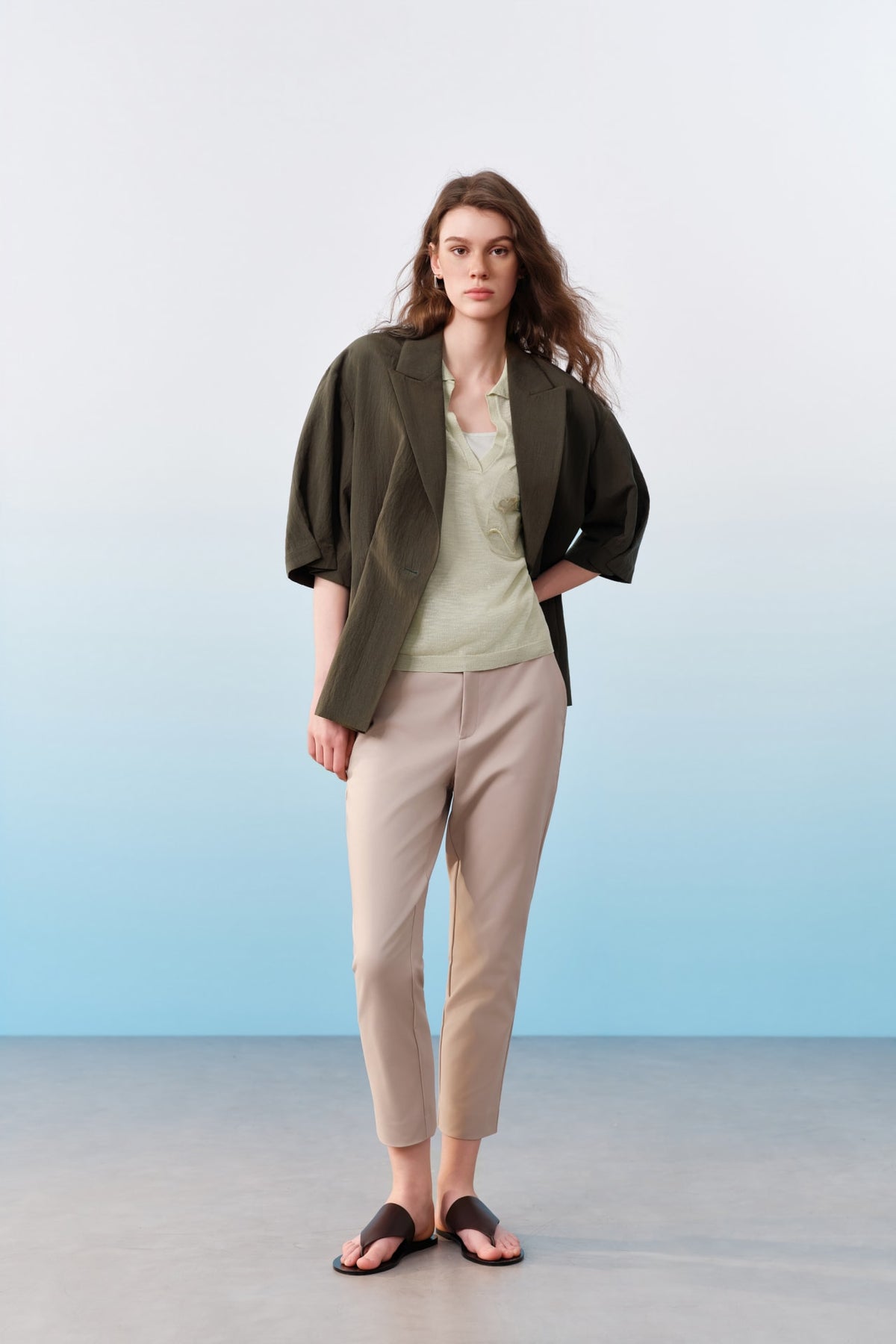 G2000 - Suits - Lyocell Linen Blend Ottoman Casual Blazer