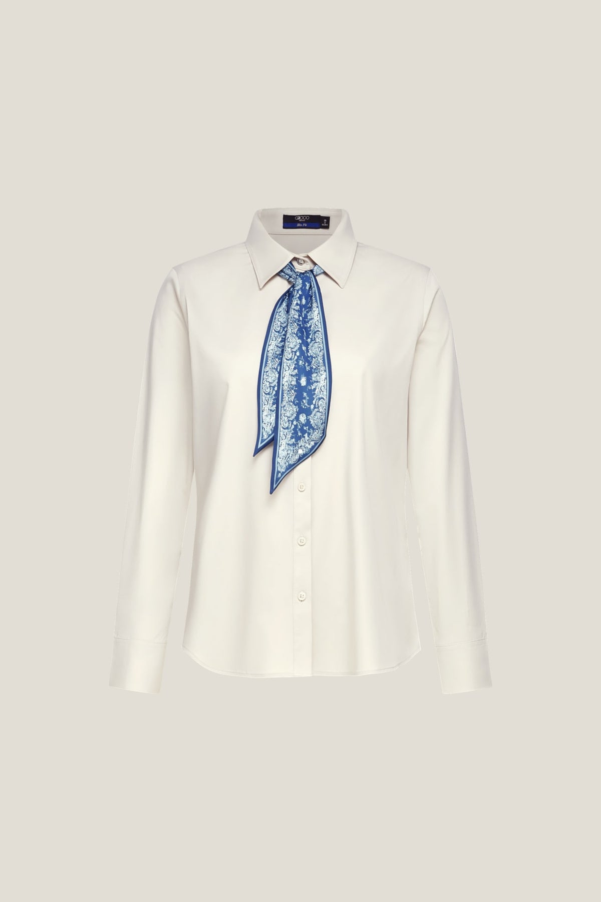 G2000 - Shirts - Modal Blend Twill Slim Fit Long Sleeve Shirt - Moonstruck - Slim