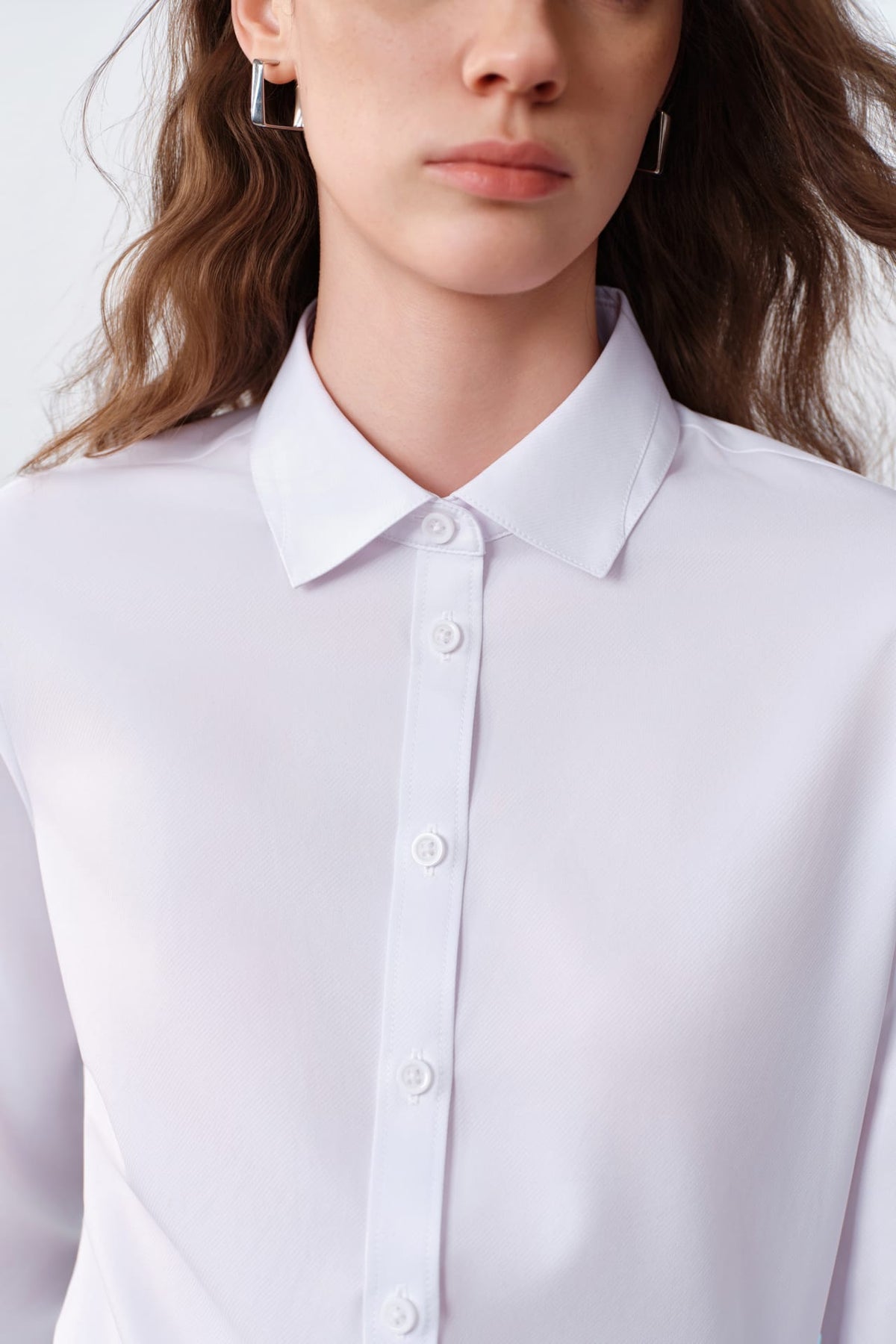 G2000 Shirts Non-Iron Dry Stretch Twill Slim Fit Long Sleeve Shirt