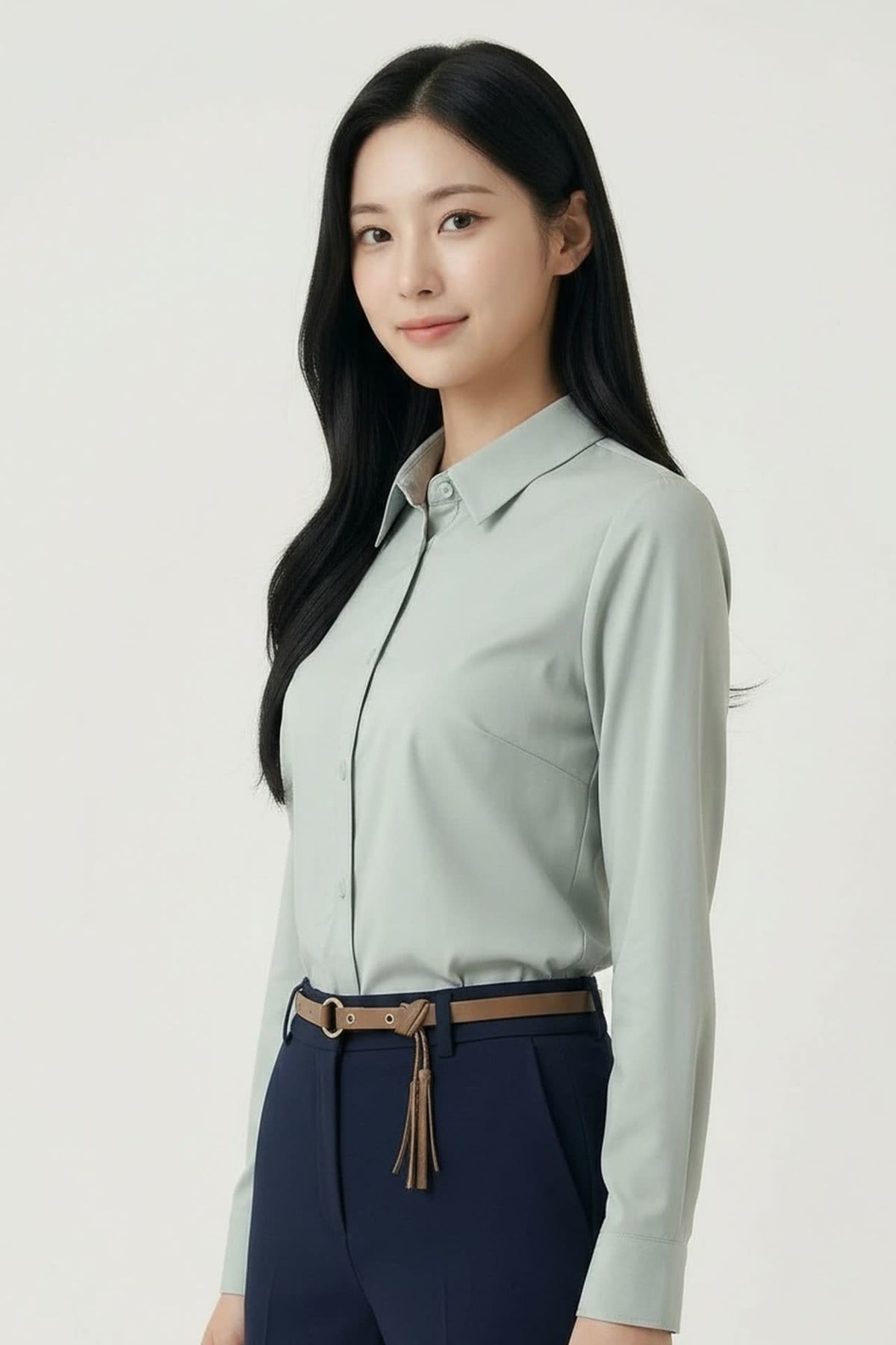 G2000 Shirts Easy Care Fine Twill Slim Fit Long Sleeve Shirt