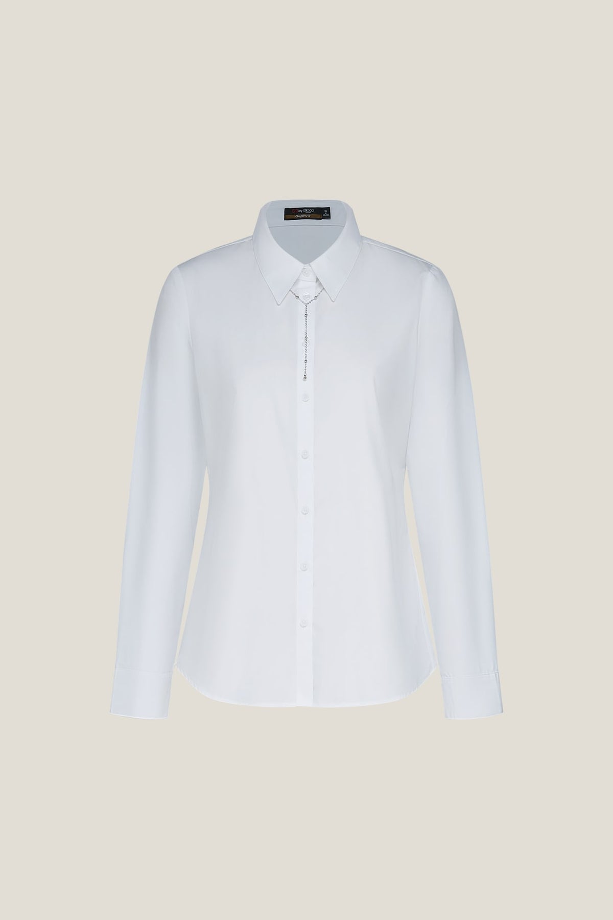 G2000 Shirts Non-Iron Cotton Blend Poplin Long Sleeve Shirt