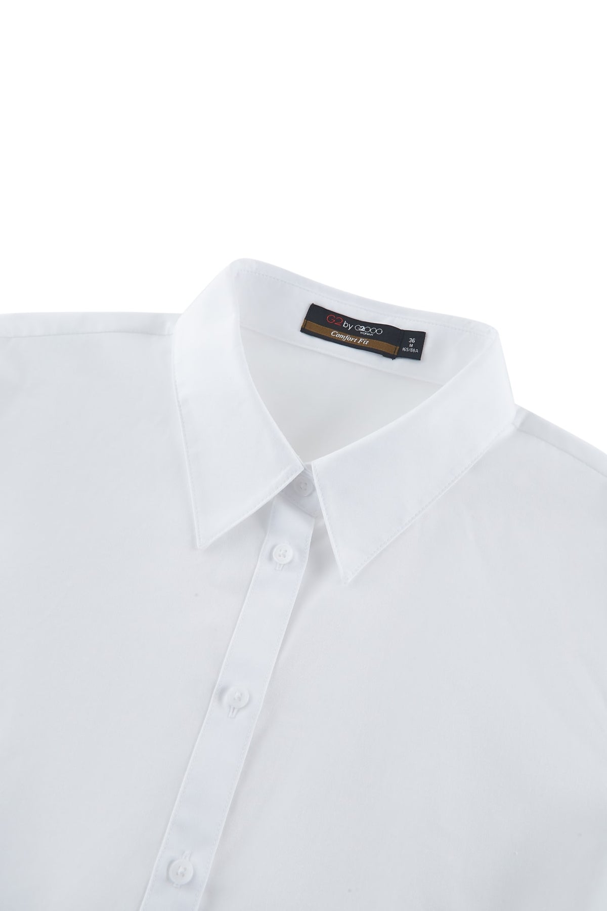 G2000 Shirts Non-Iron Cotton Blend Poplin Long Sleeve Shirt