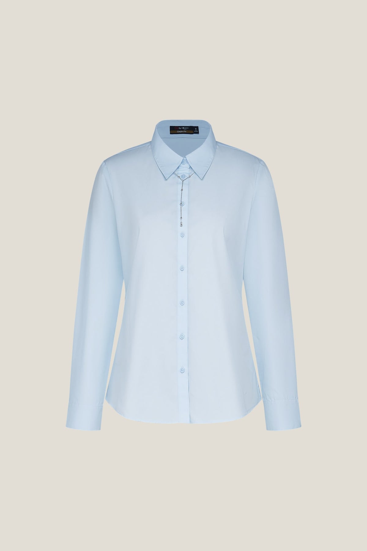 G2000 Shirts Non-Iron Cotton Blend Poplin Long Sleeve Shirt