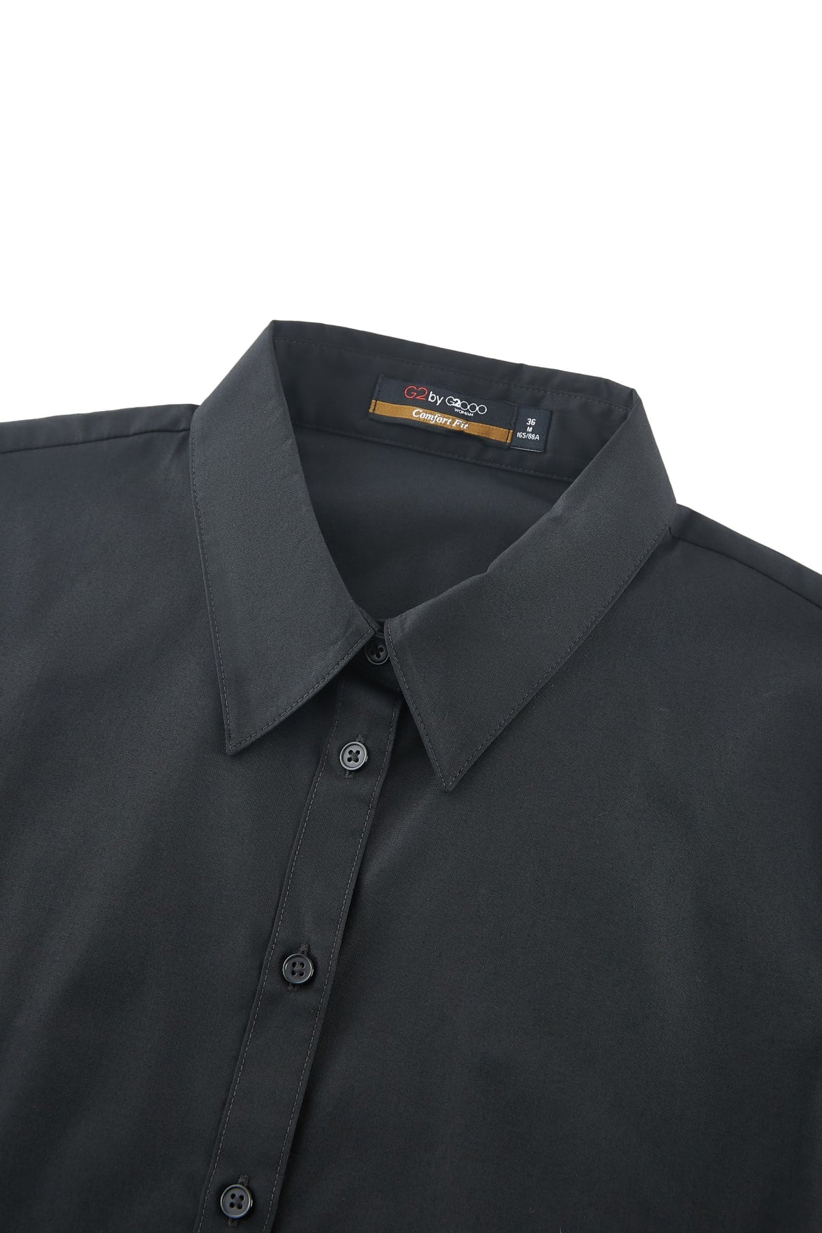 G2000 Shirts Non-Iron Cotton Blend Poplin Long Sleeve Shirt