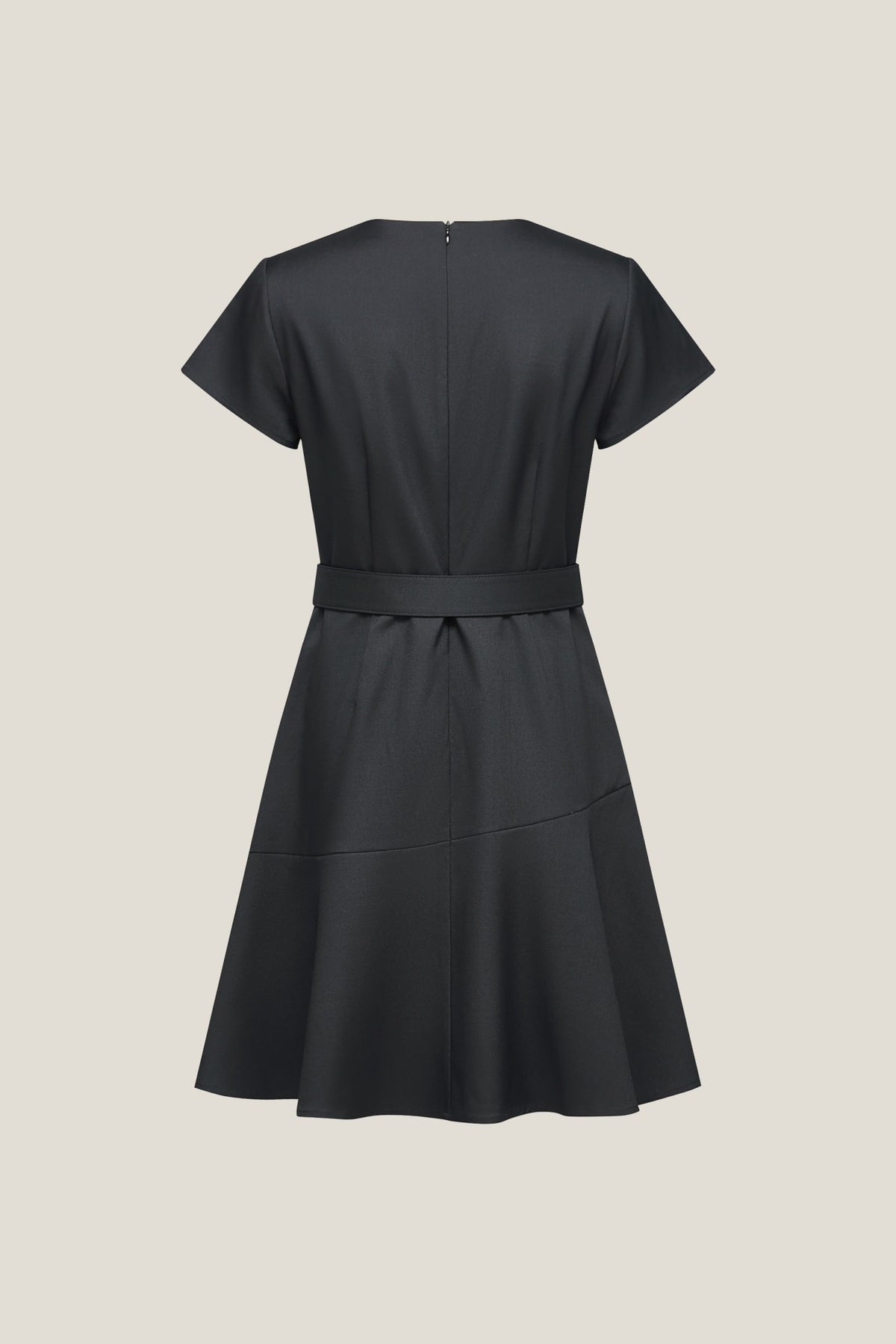 G2000 Dresses Three-Proof Finish Round Neck Short Sleeve Fit & Flare Dress