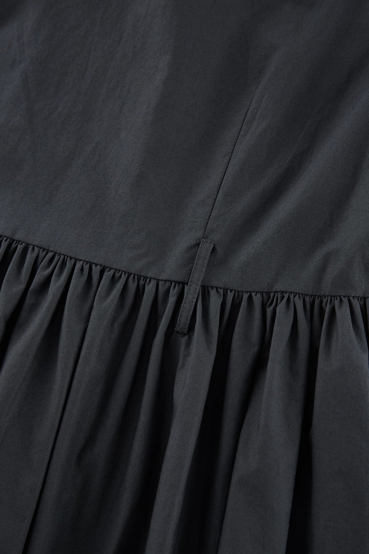 G2000 - Dresses - Cotton Shirt Collar Bubble Hem Fit & Flare Dress With Self Fabric Tie