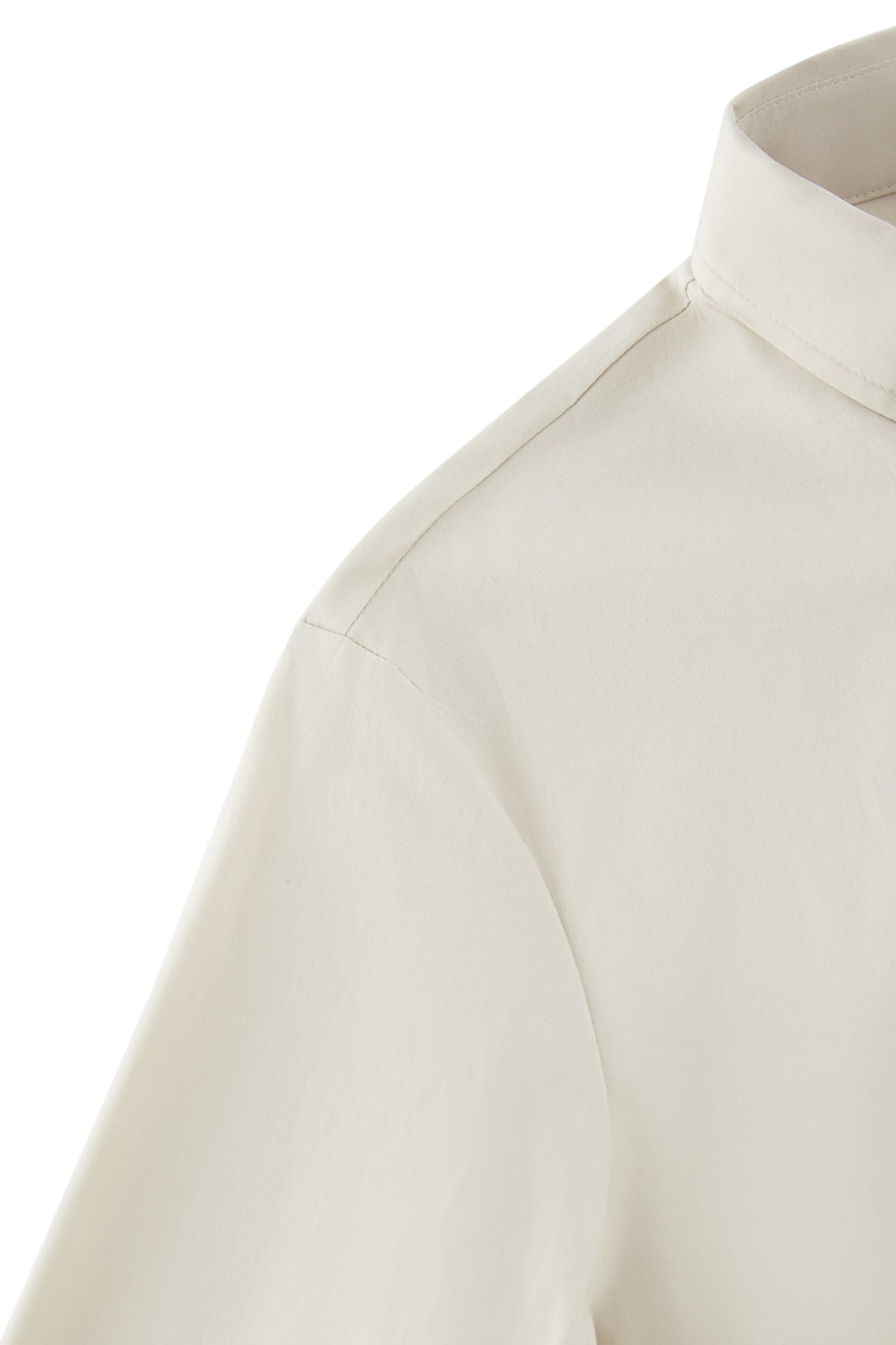 G2000 Shirts Alphabet Embroidered Cropped Relax Fit Casual Shirt