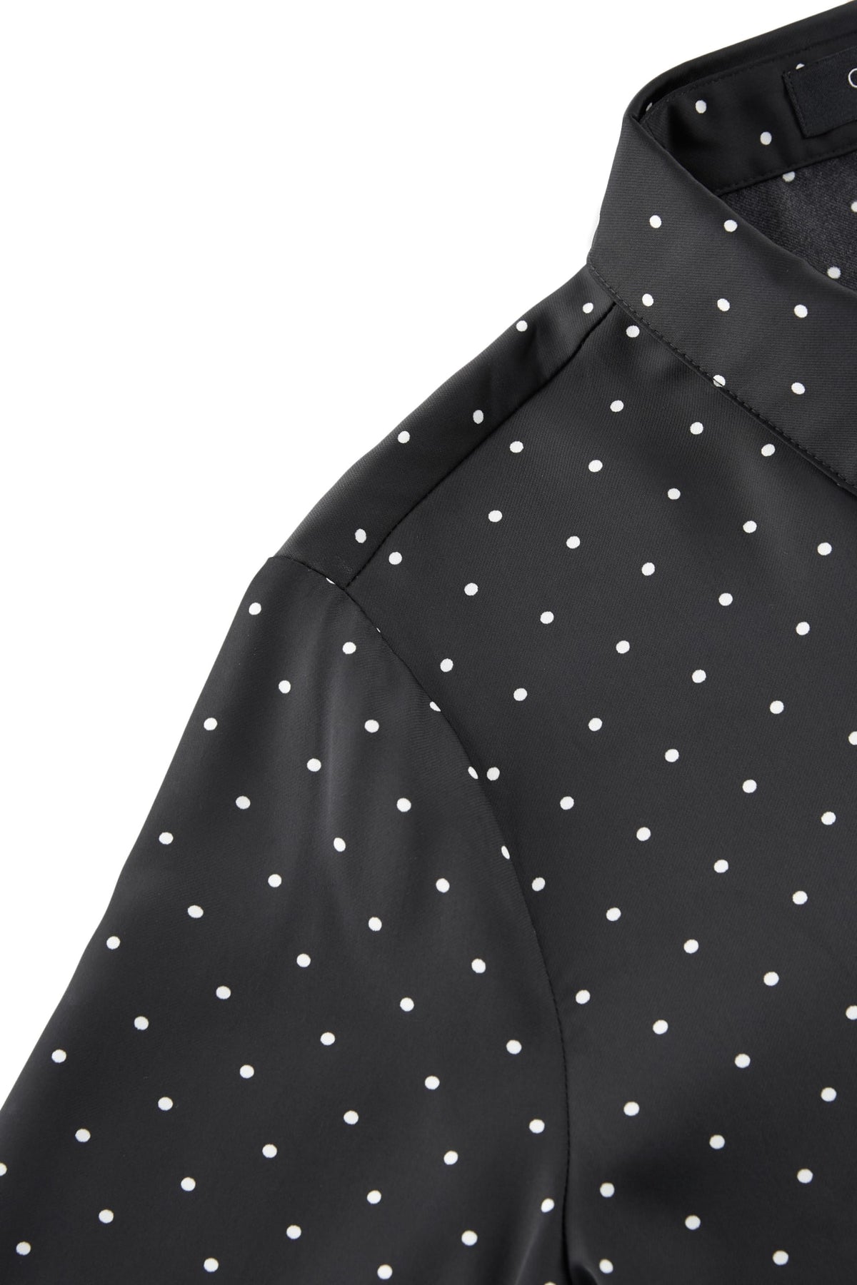 G2000 Blouses Polka Dot Print Regular Fit Roll Long Sleeve Blouse