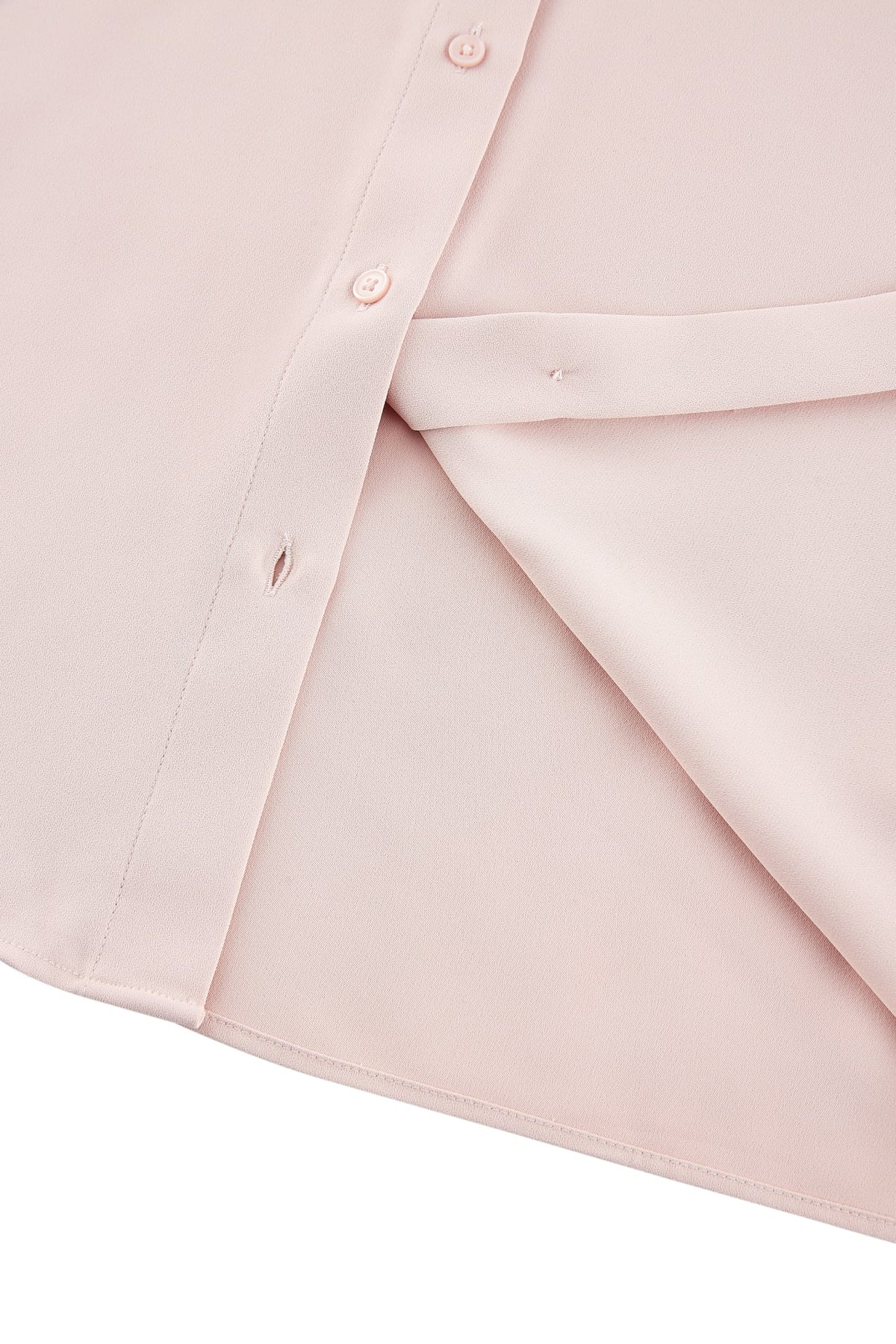 G2000 - Blouses - Anti UV Asymmetric Stand Collar Regular Fit Short Sleeve Shirt