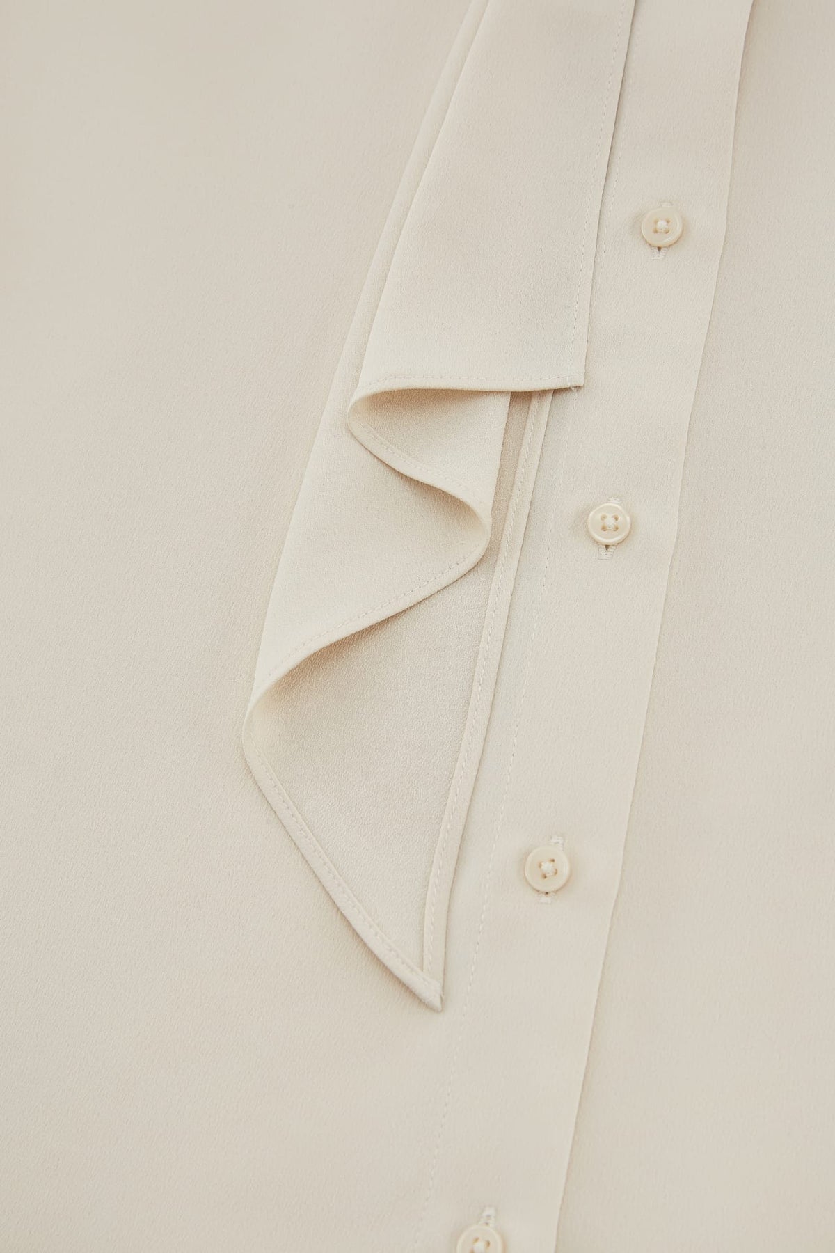 G2000 Blouses Asymmetric Stand Collar Tie Shirt