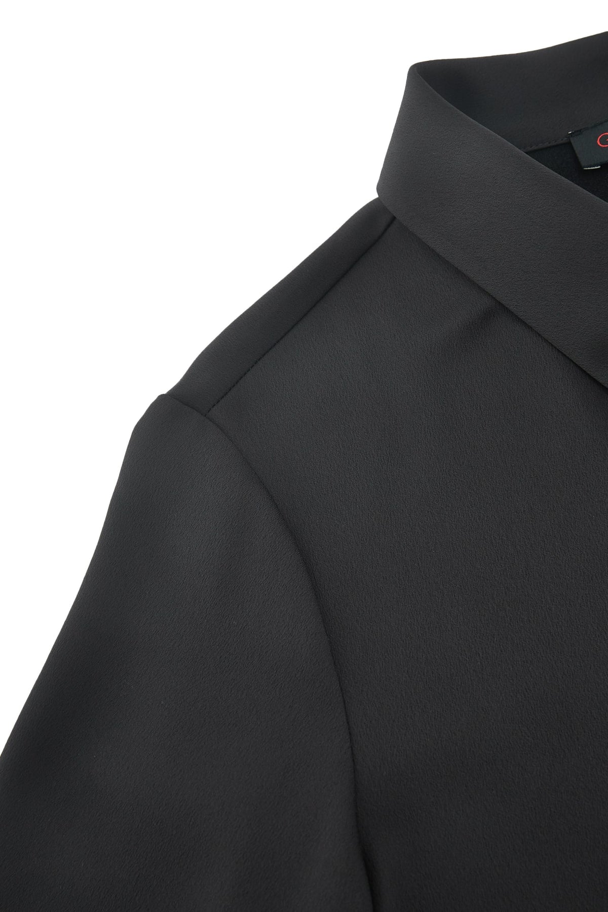 G2000 Blouses Asymmetric Stand Collar Tie Shirt