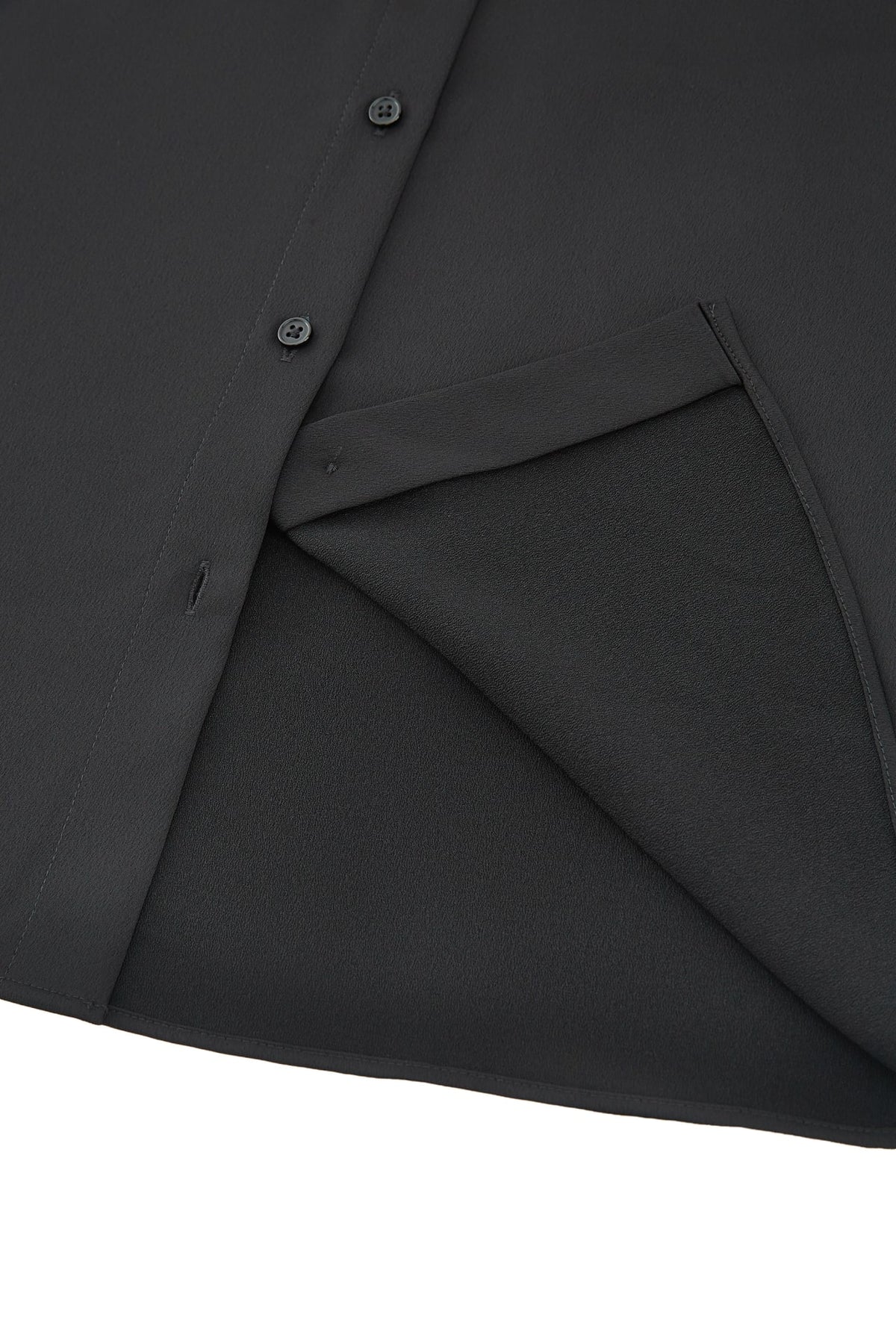 G2000 Blouses Asymmetric Stand Collar Tie Shirt