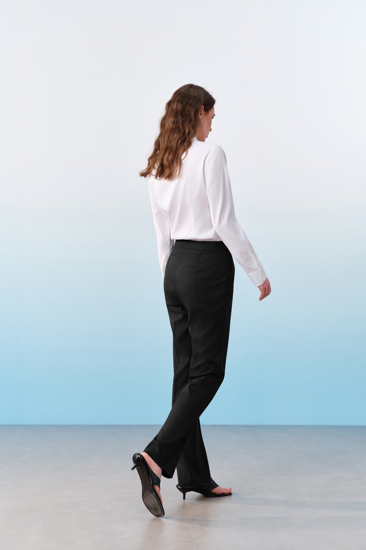 G2000 Pants Three-Proof Finish Twill Straight Leg Suit Pants