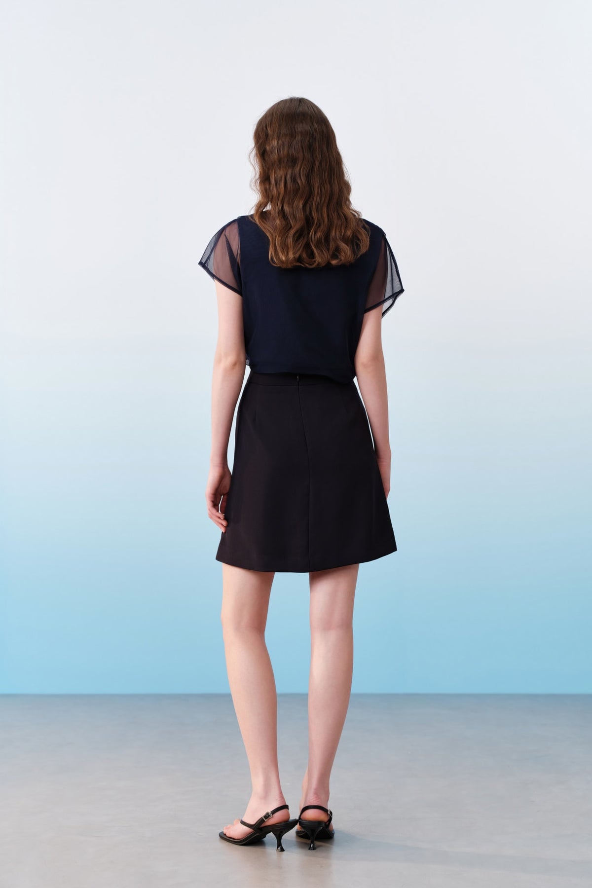G2000 - Skirts - Elastic Waist Cool Touch Cavalry Twill A-Line Suit Skirt